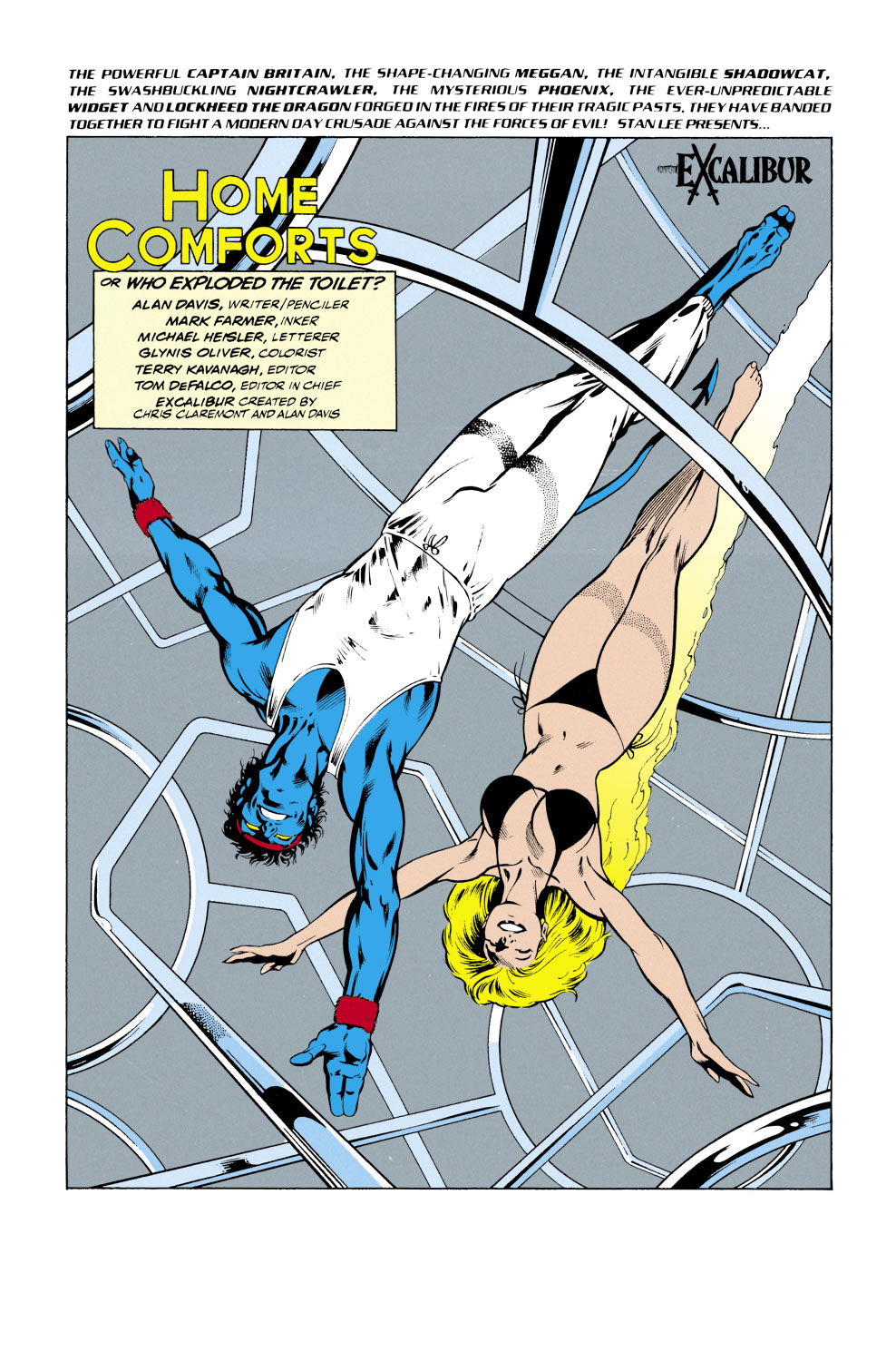 Read online Excalibur (1988) comic -  Issue #43 - 2