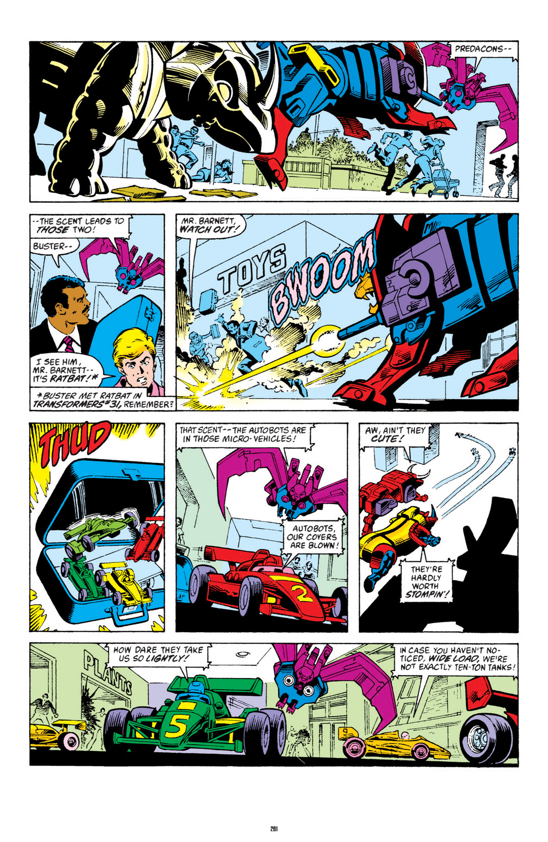 Read online The Transformers Classics comic -  Issue # TPB 3 - 282