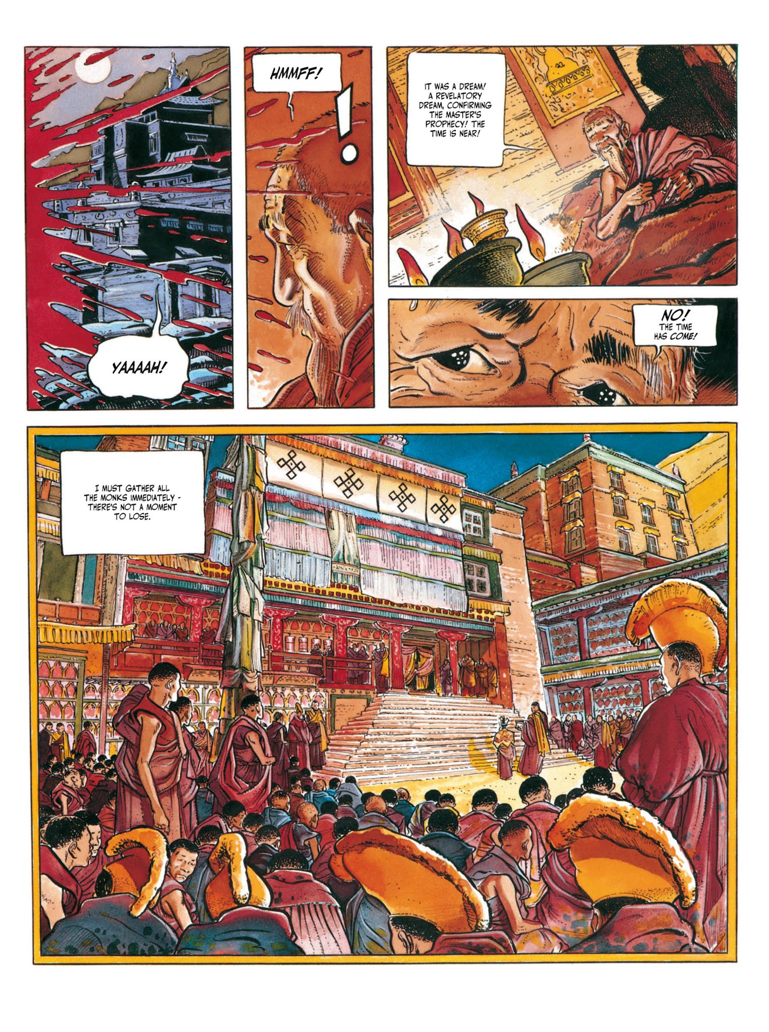 Read online The White Lama comic -  Issue #1 - 8