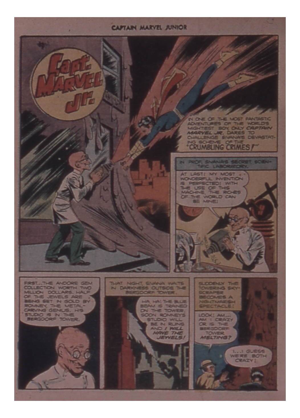 Read online Captain Marvel, Jr. comic -  Issue #28 - 4