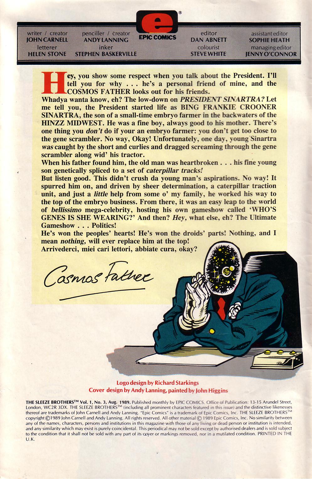 Read online The Sleeze Brothers comic -  Issue #3 - 2