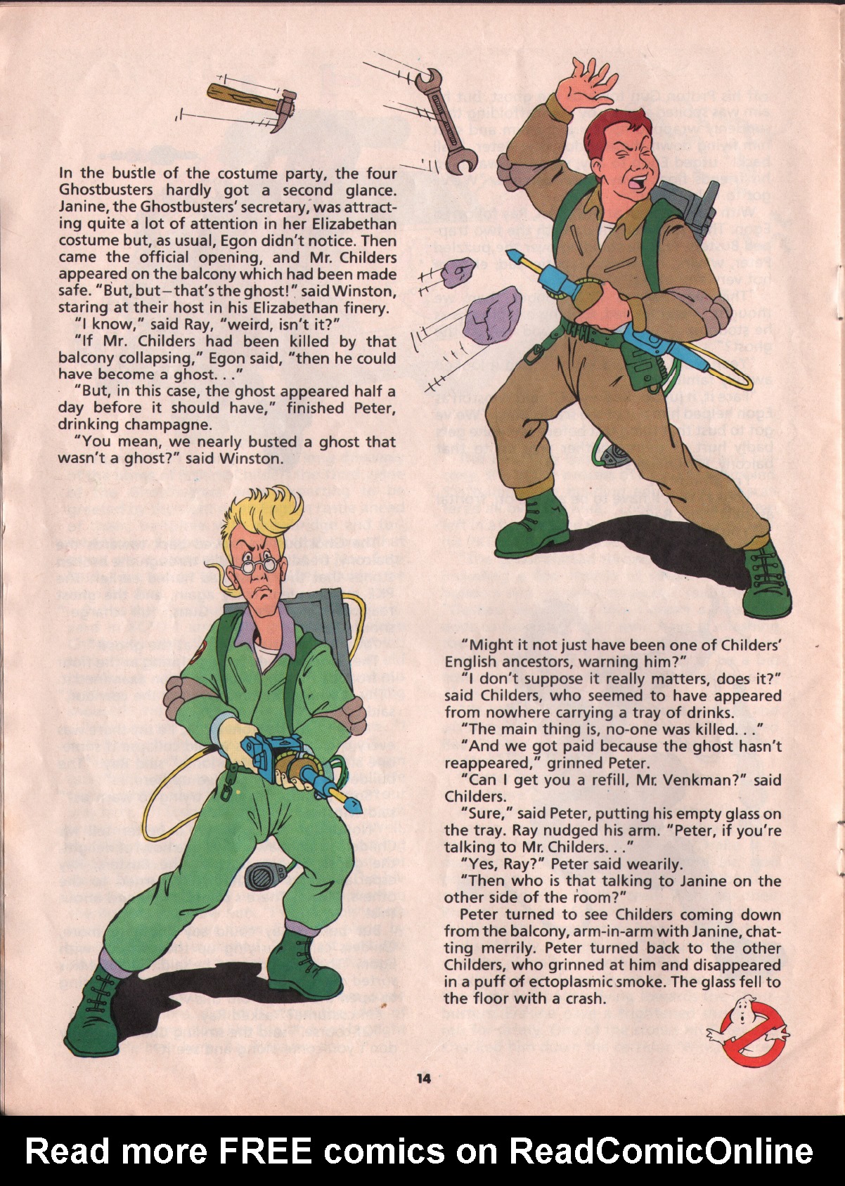 Read online The Real Ghostbusters comic -  Issue #2 - 14
