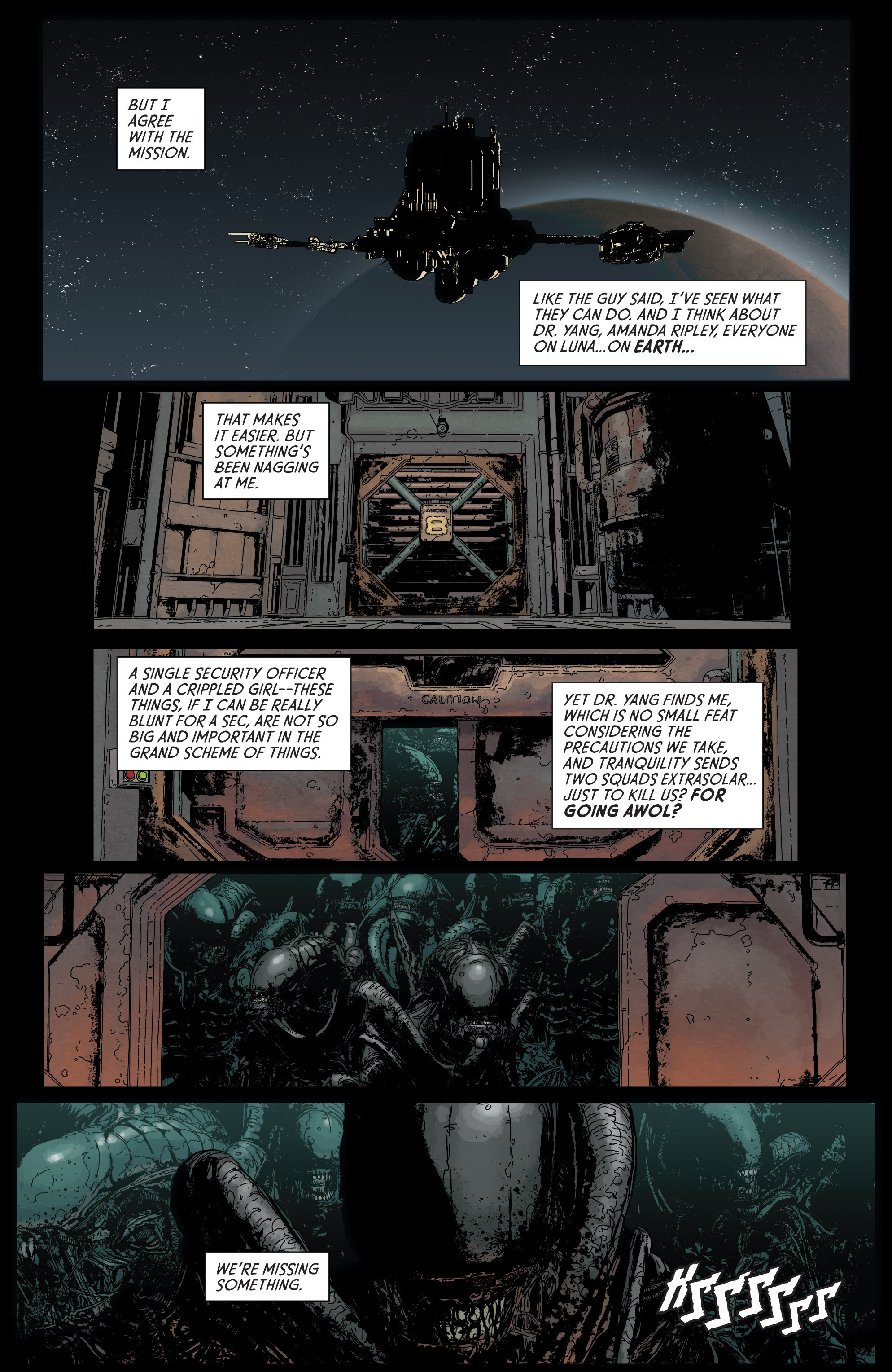 Read online Aliens: Defiance comic -  Issue #5 - 20