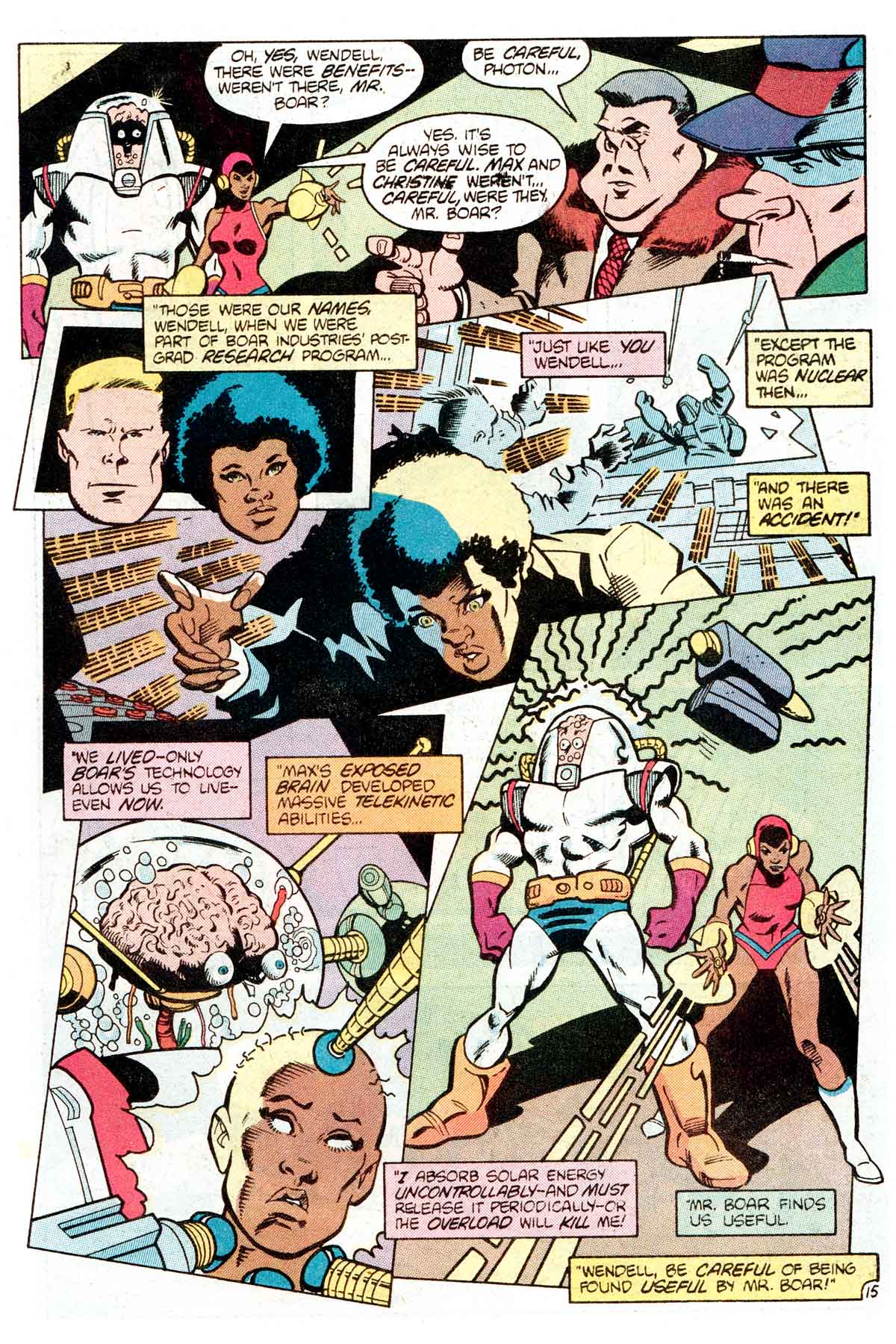 Read online E-Man (1983) comic -  Issue #15 - 18