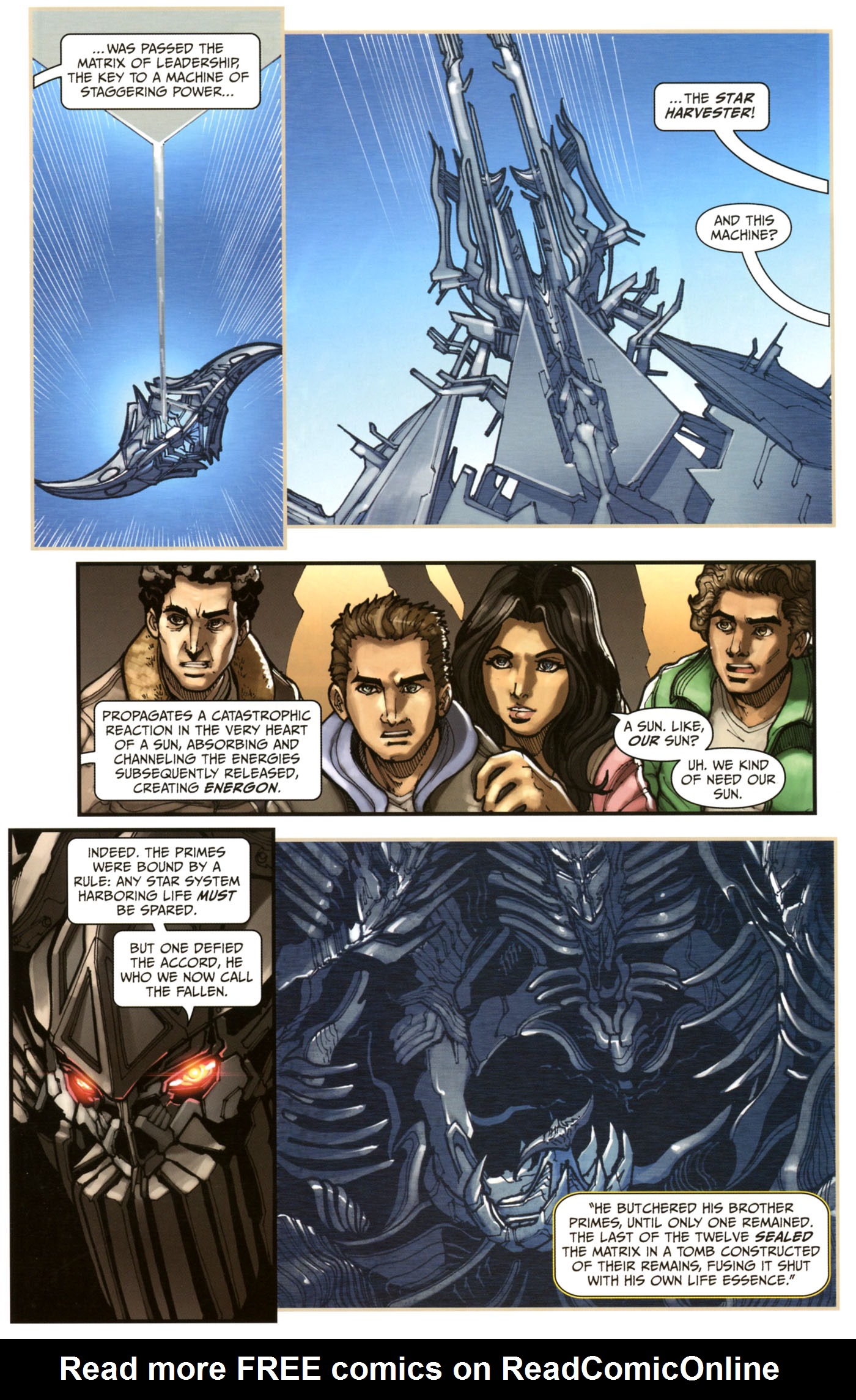 Read online Transformers: Revenge of the Fallen — Official Movie Adaptation comic -  Issue #3 - 10