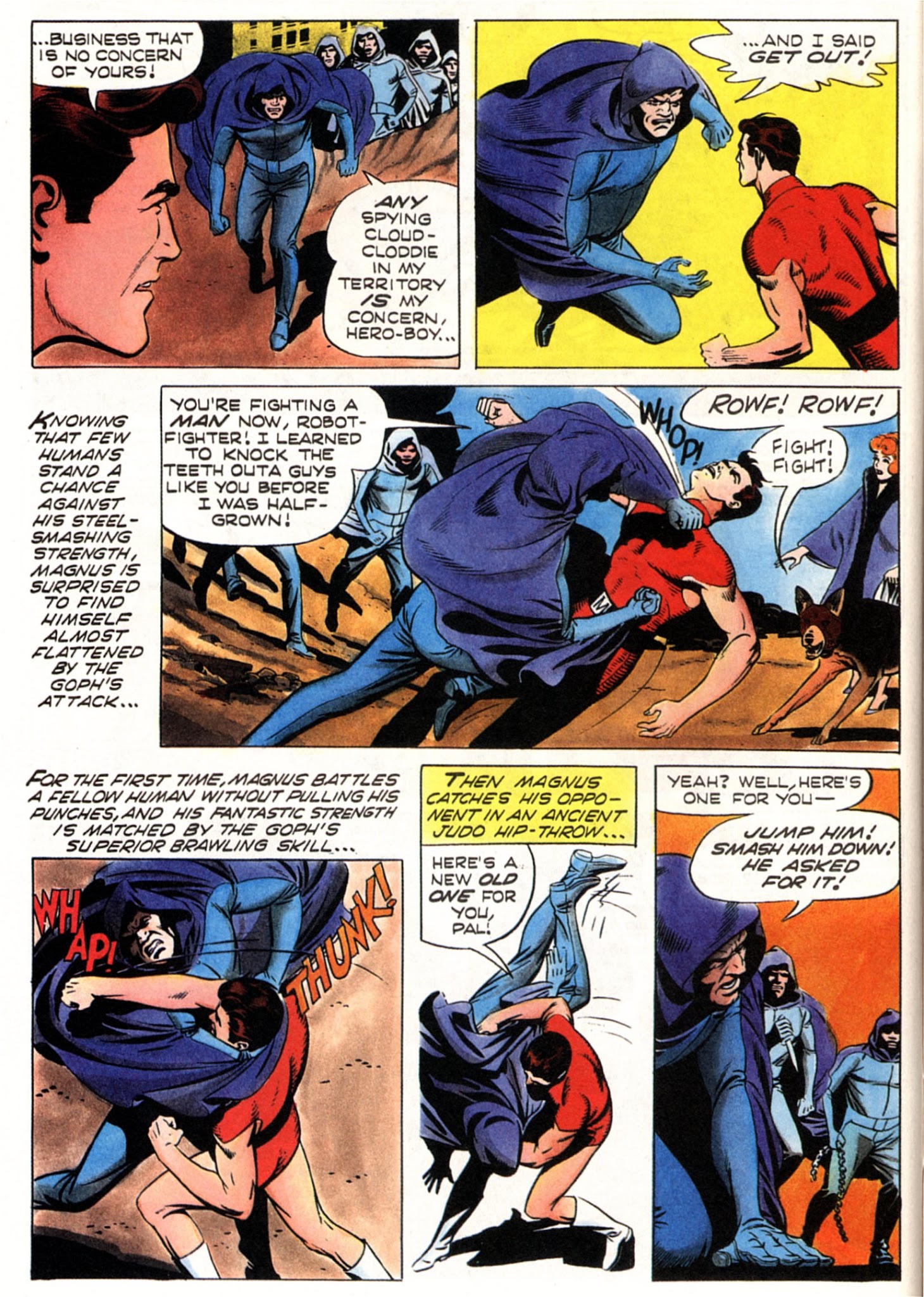 Read online Vintage Magnus, Robot Fighter comic -  Issue #4 - 12