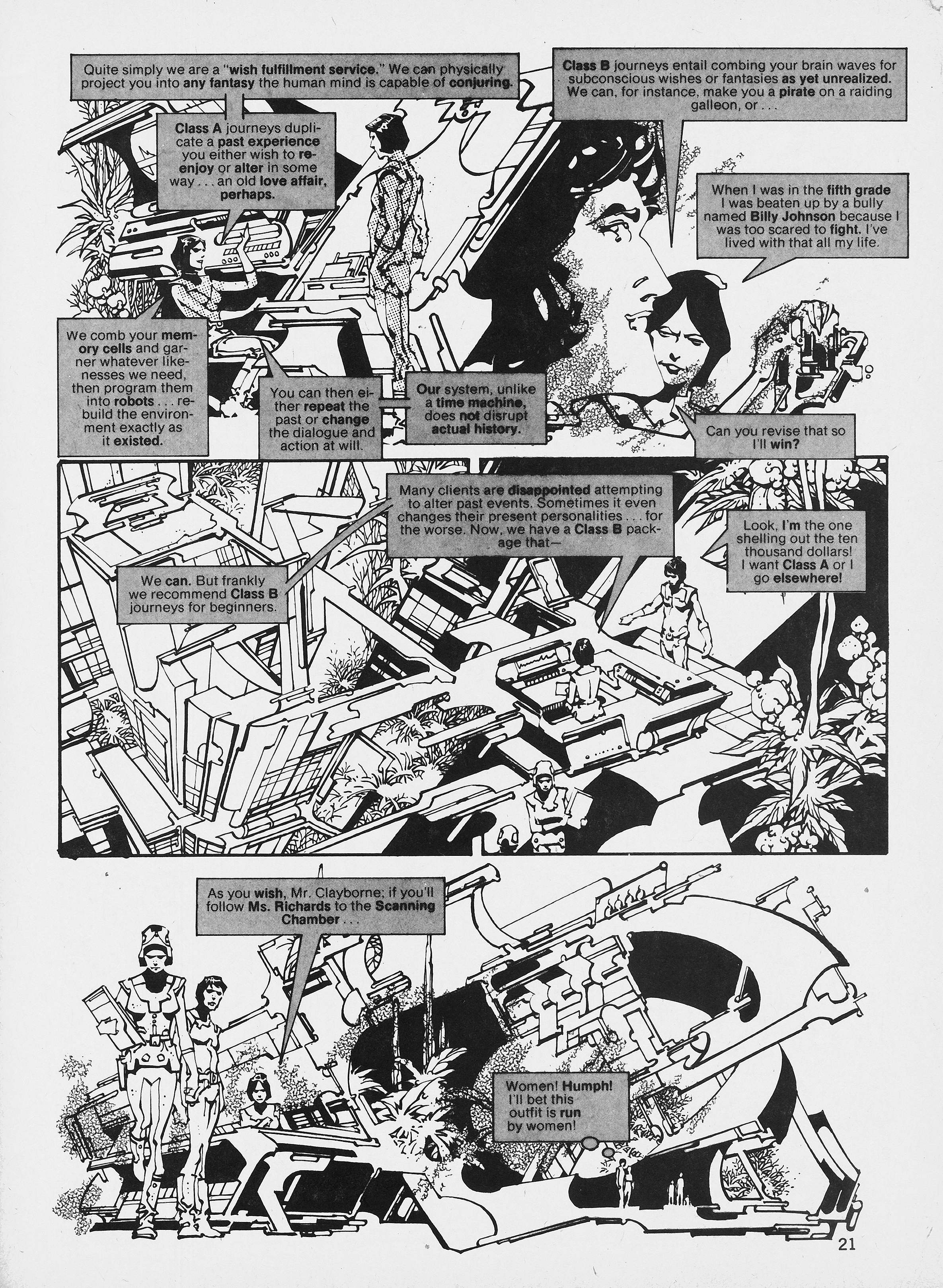 Read online Unknown Worlds of Science Fiction Giant Size Special comic -  Issue # Full - 21