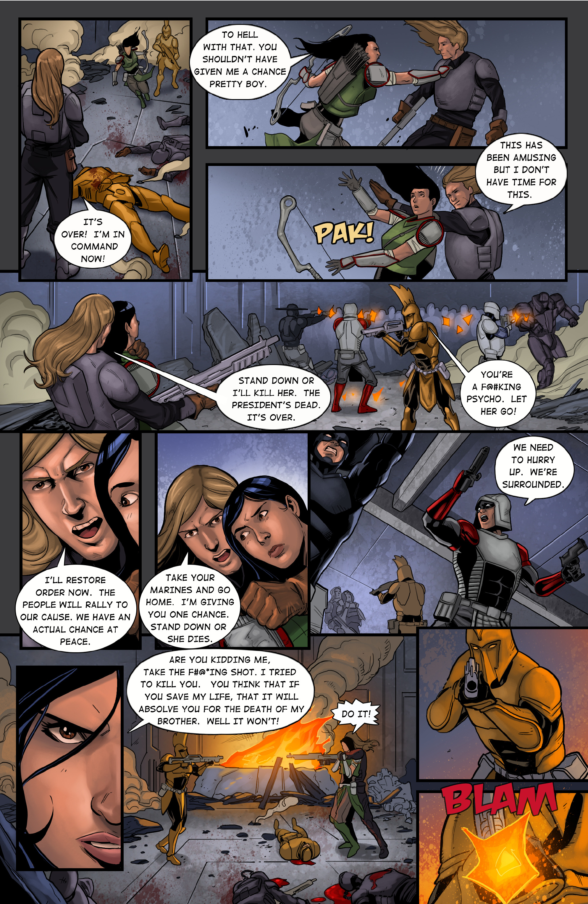 Read online The Heroes of Echo Company comic -  Issue #4 - 23