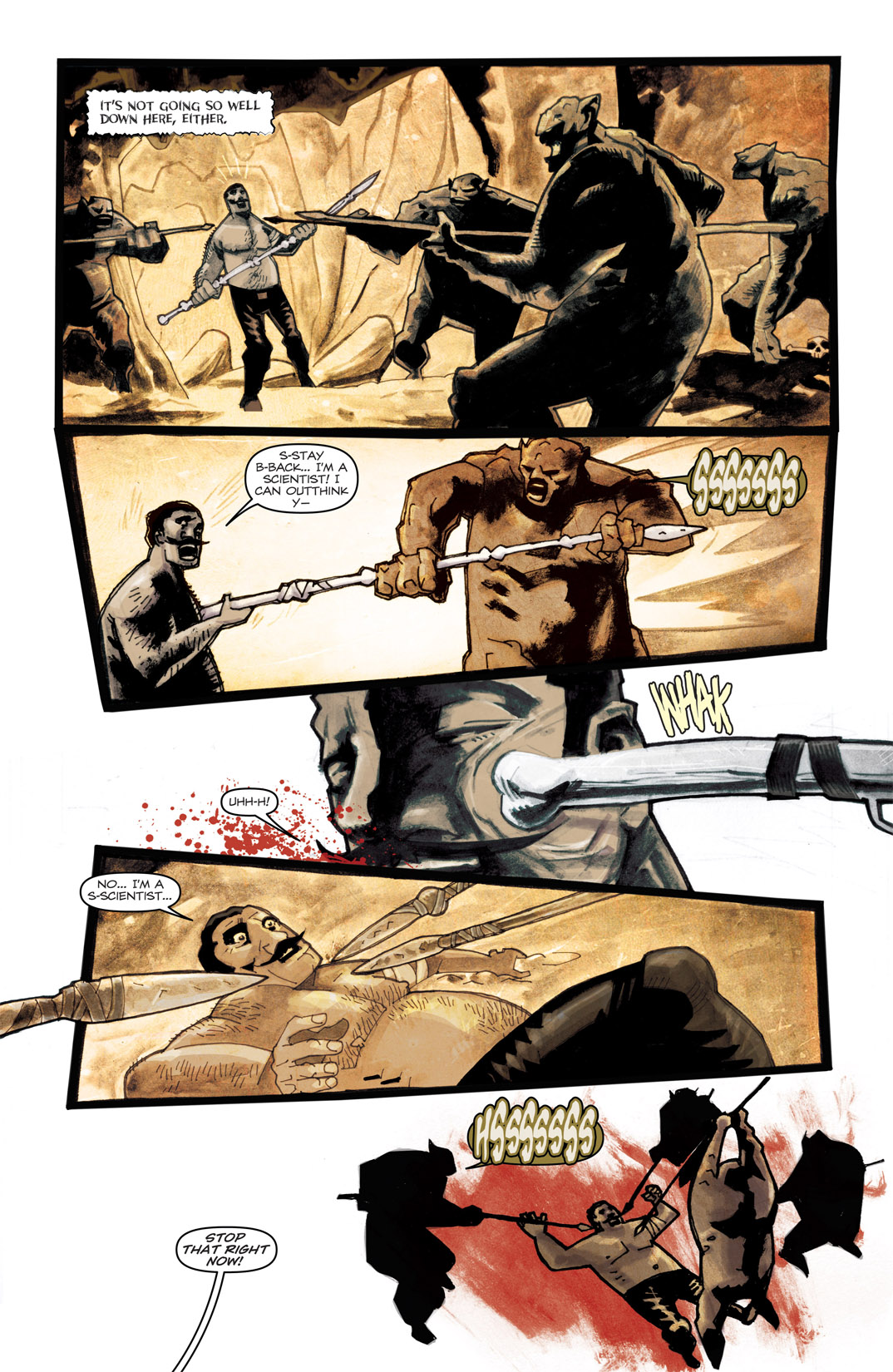 Read online Zombies vs Robots: Undercity comic -  Issue #4 - 10