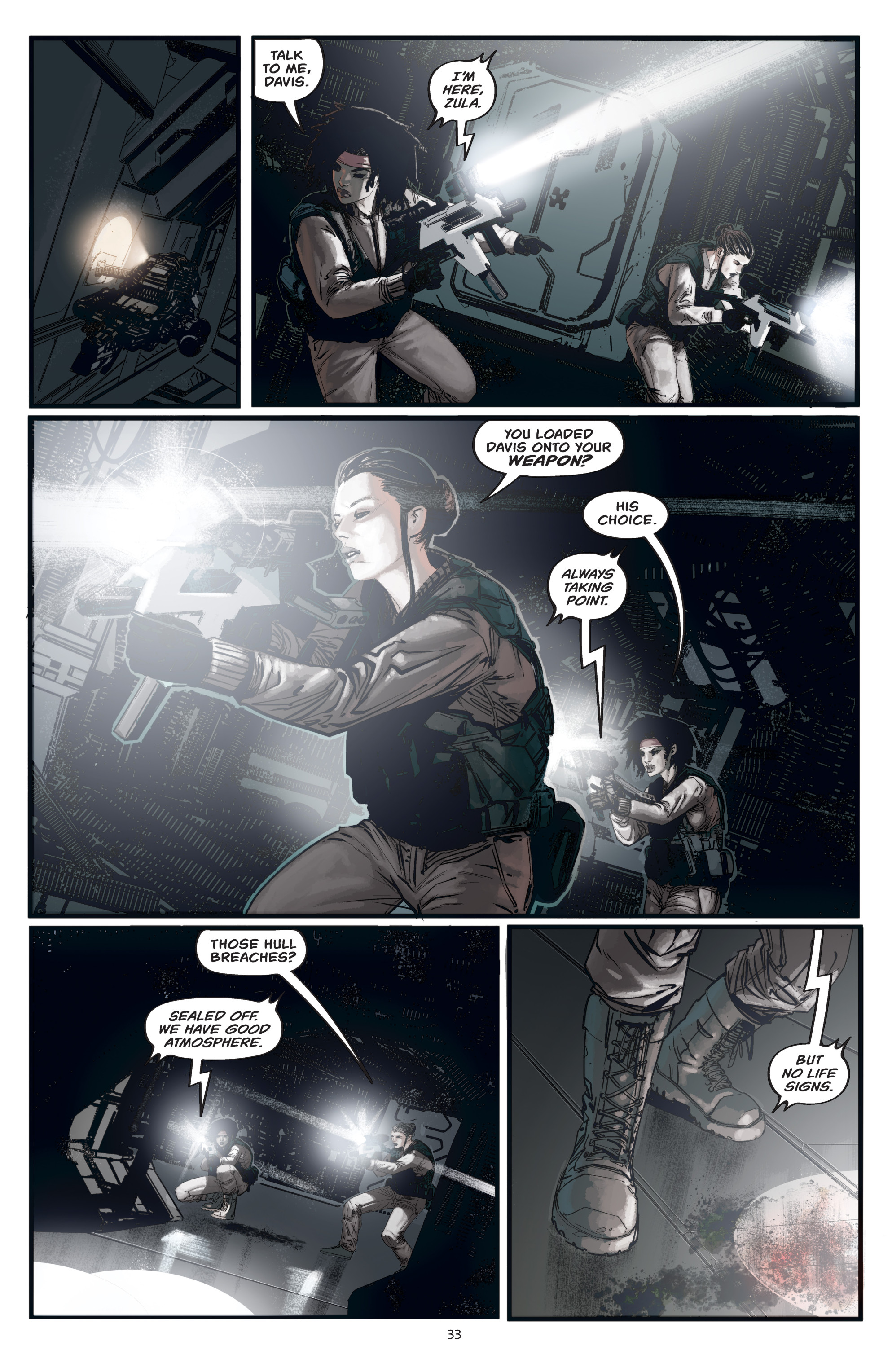 Read online Aliens: Resistance comic -  Issue # _TPB - 33