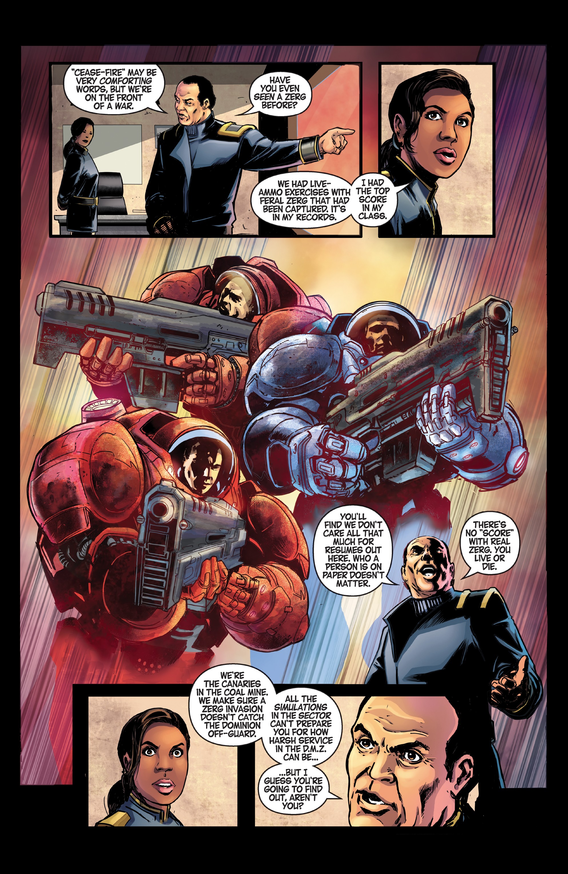 Read online StarCraft: Soldiers comic -  Issue #1 - 13
