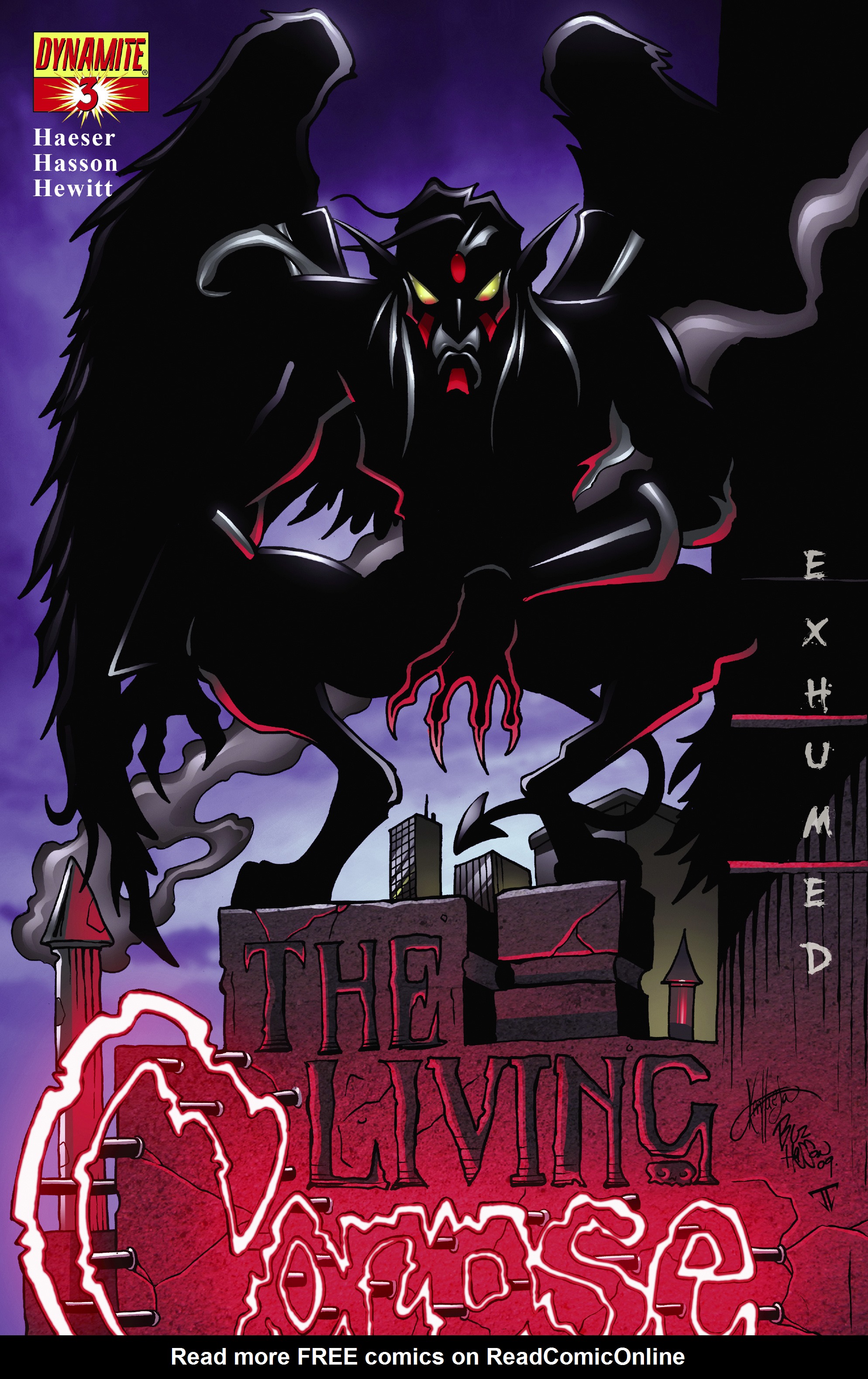 Read online The Living Corpse: Exhumed comic -  Issue #3 - 1