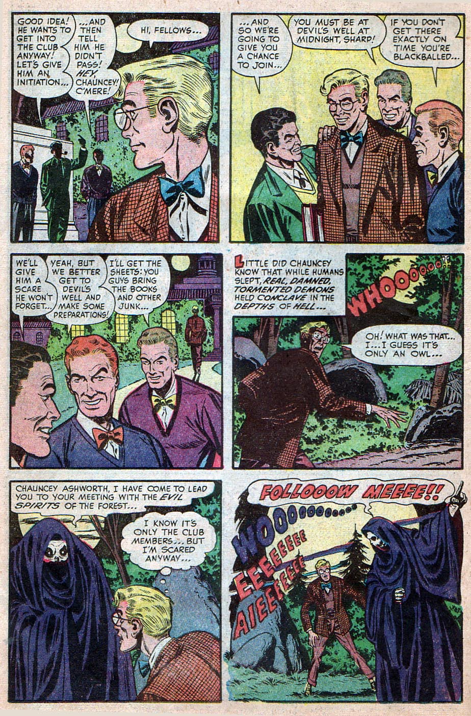Read online Chamber of Chills (1951) comic -  Issue #6 - 11