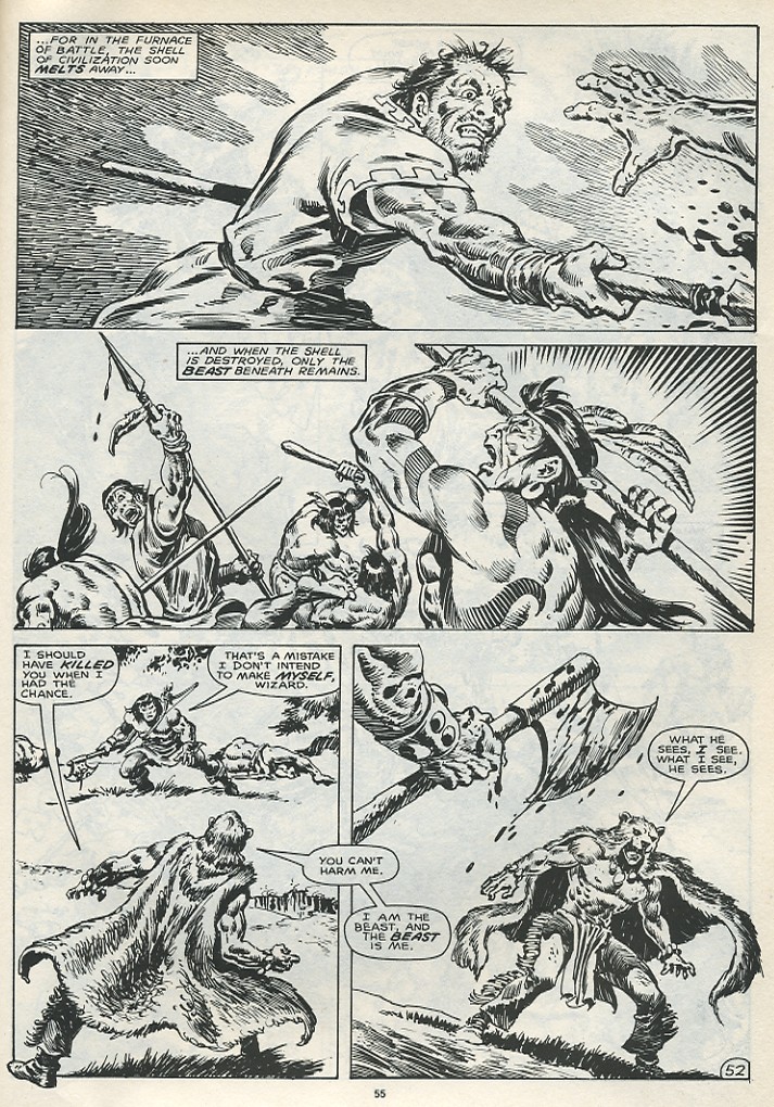Read online The Savage Sword Of Conan comic -  Issue #167 - 57