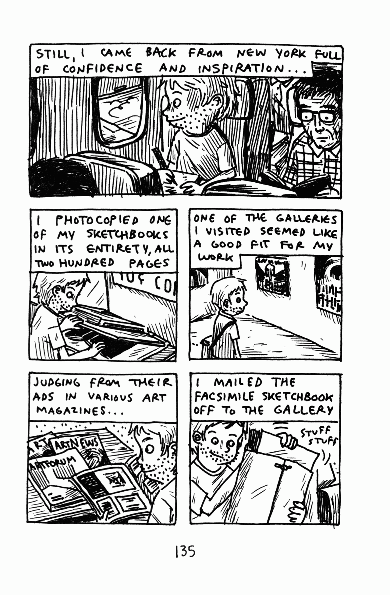 Read online Funny Misshapen Body: A Memoir comic -  Issue # TPB (Part 2) - 36