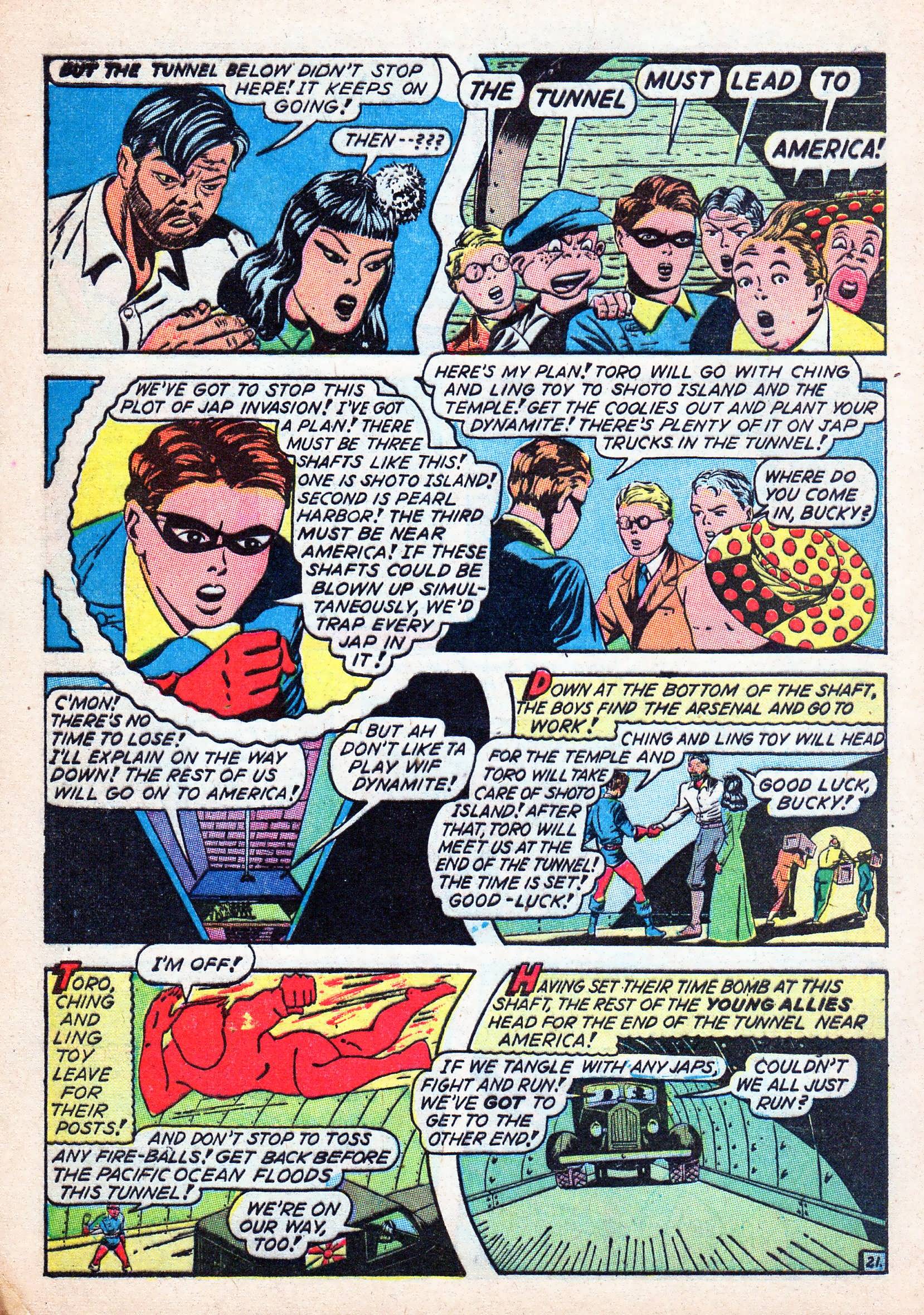 Read online Young Allies Comics comic -  Issue #7 - 51