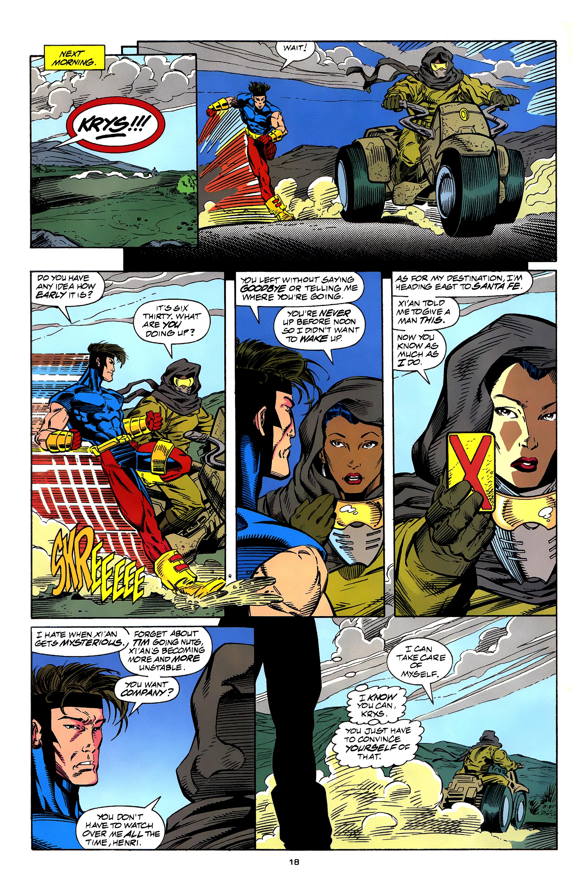 Read online X-Men 2099 comic -  Issue #6 - 15
