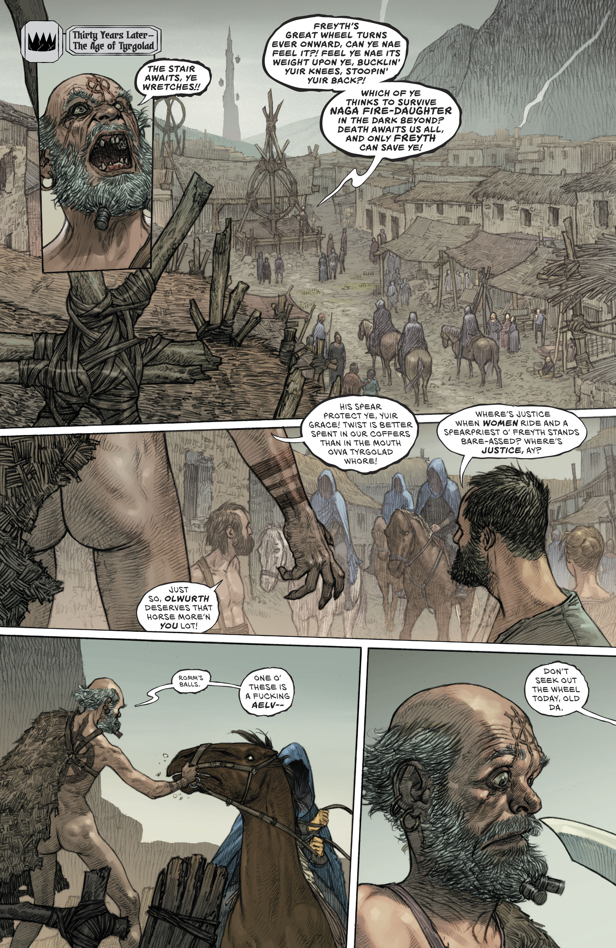 Read online The Last God comic -  Issue #3 - 5