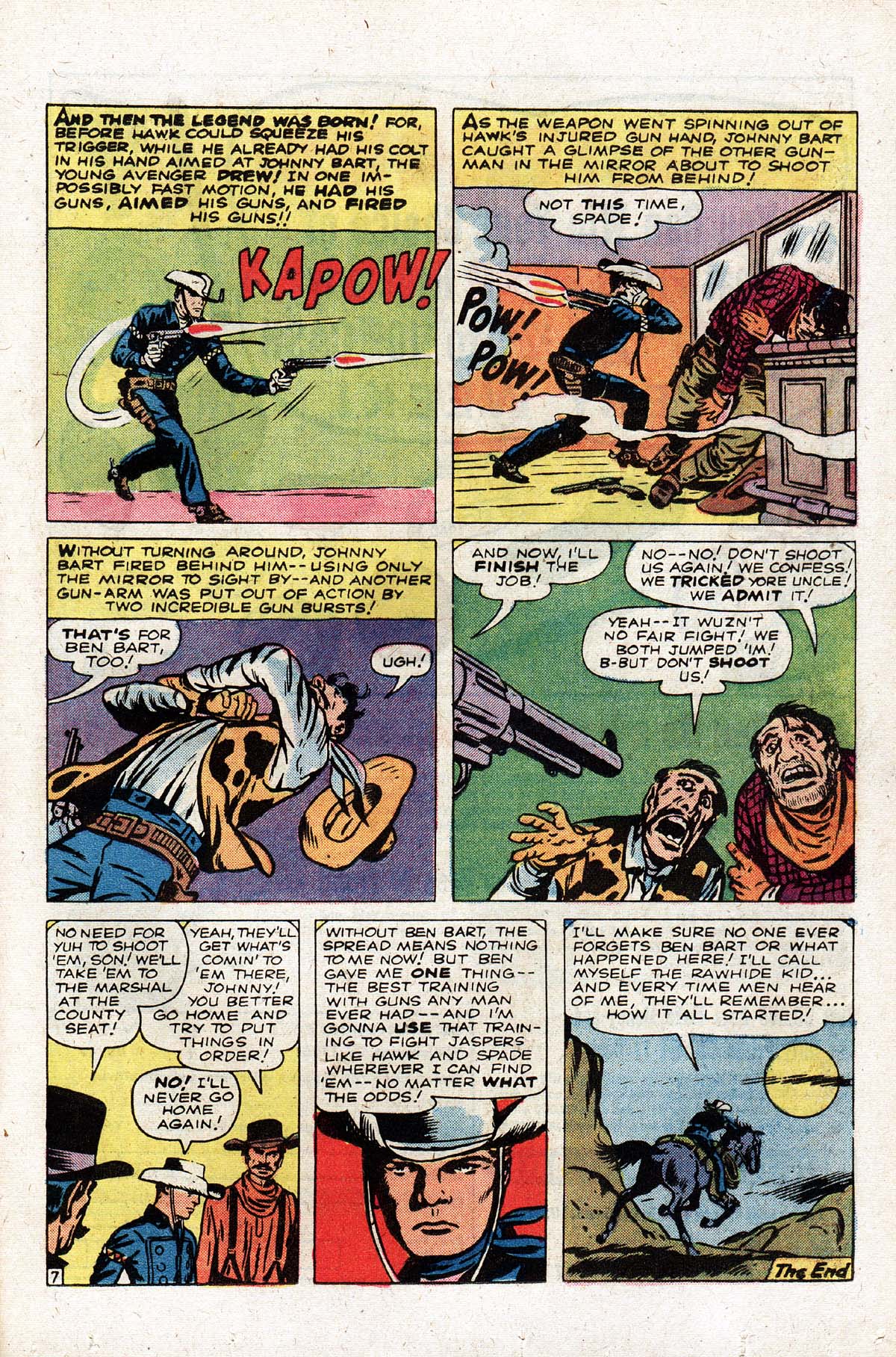 Read online The Mighty Marvel Western comic -  Issue #32 - 9