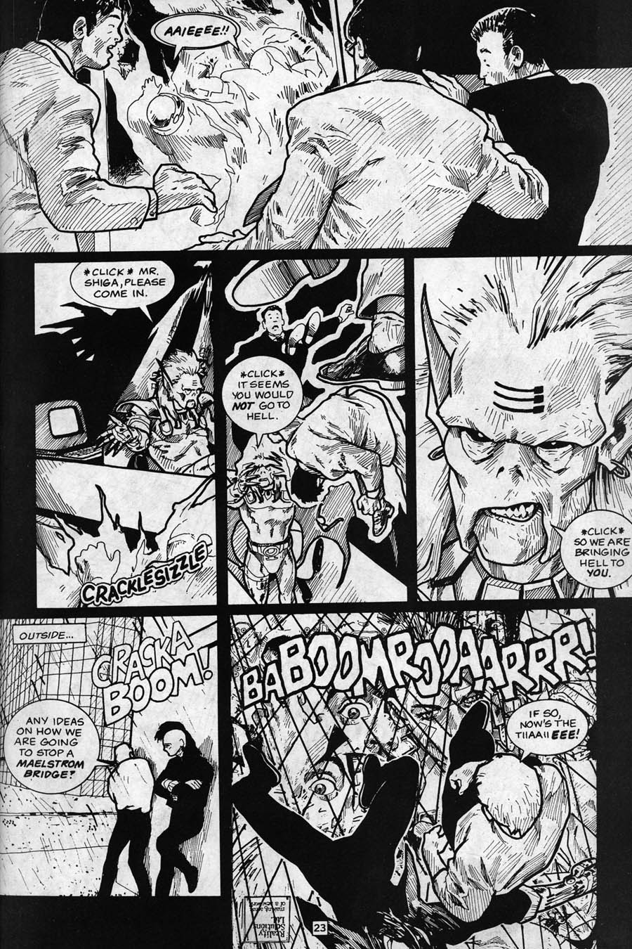 Read online Torg comic -  Issue #3 - 25