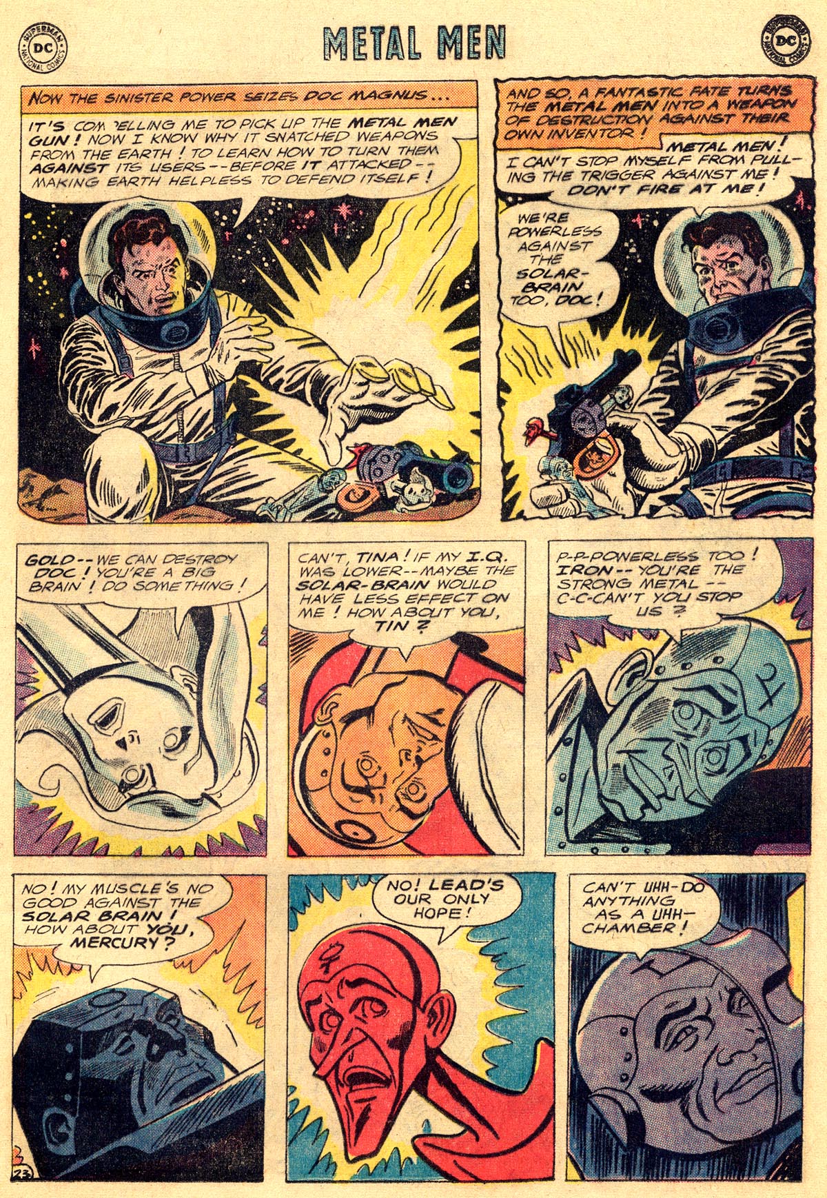 Read online Metal Men (1963) comic -  Issue #7 - 29