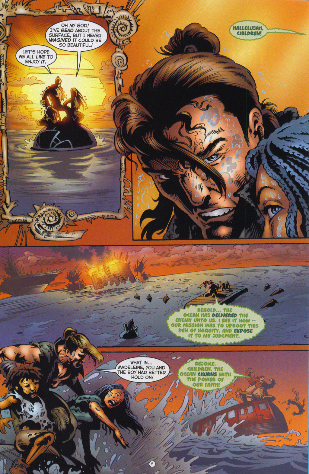 Read online Waterworld: Children of Leviathan comic -  Issue #4 - 7
