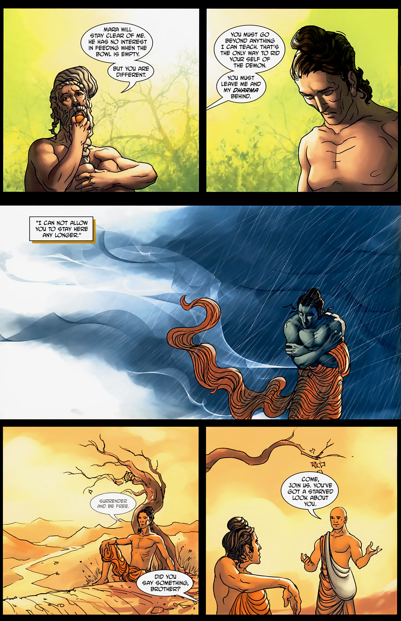 Read online Deepak Chopra's Buddha: A Story of Enlightenment comic -  Issue #4 - 24