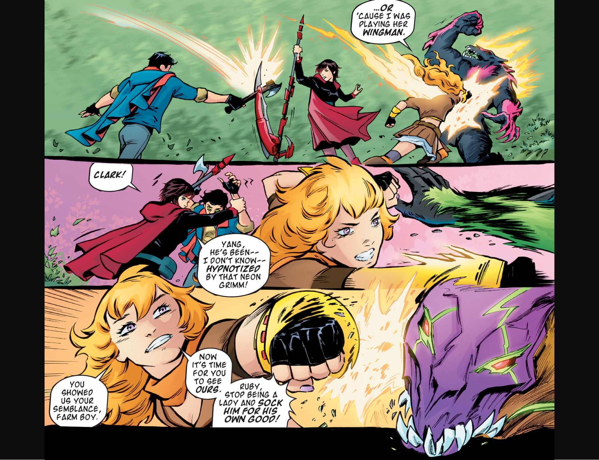 Read online RWBY/Justice League comic -  Issue #1 - 18