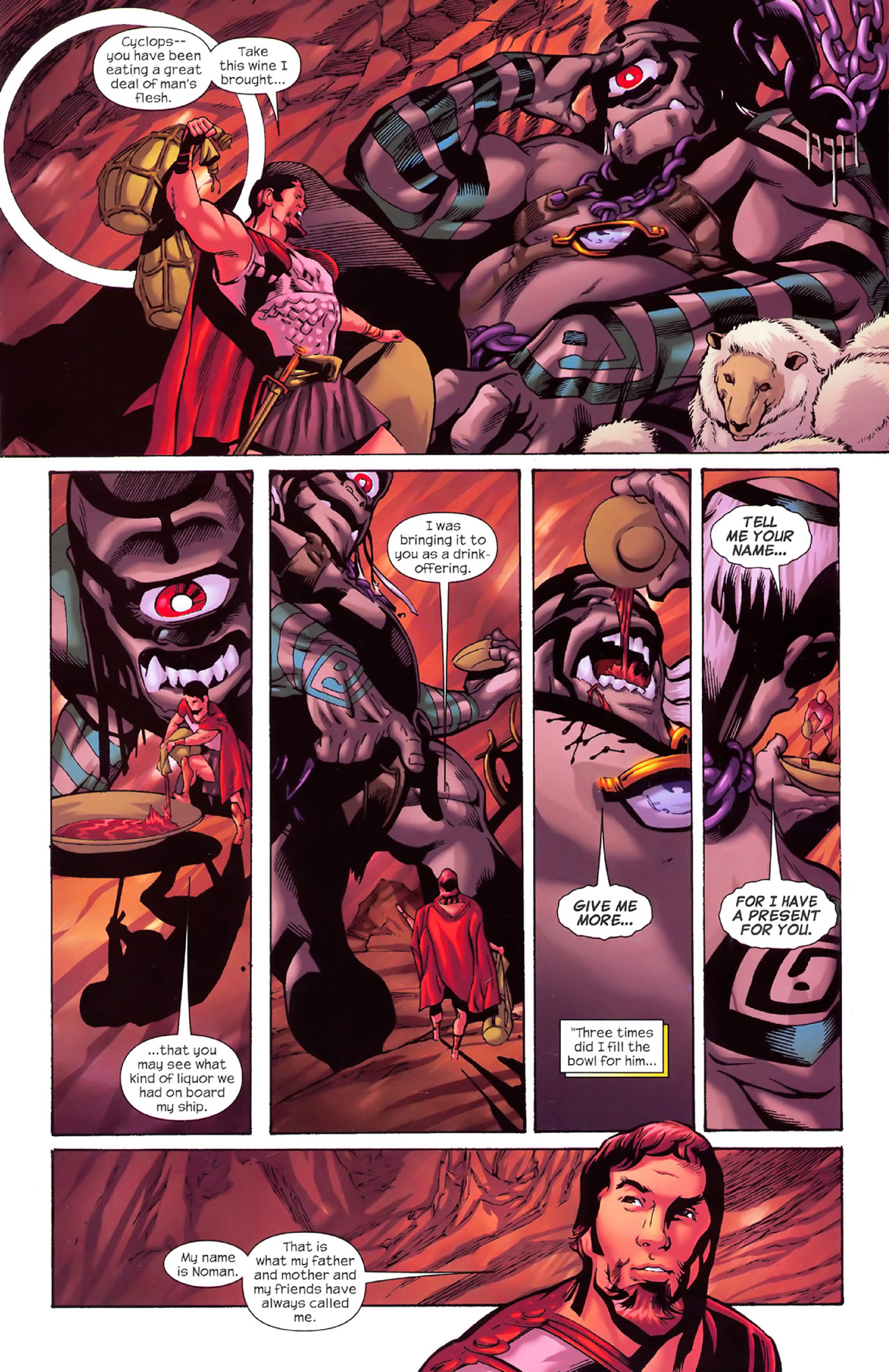 Read online The Odyssey comic -  Issue #3 - 5