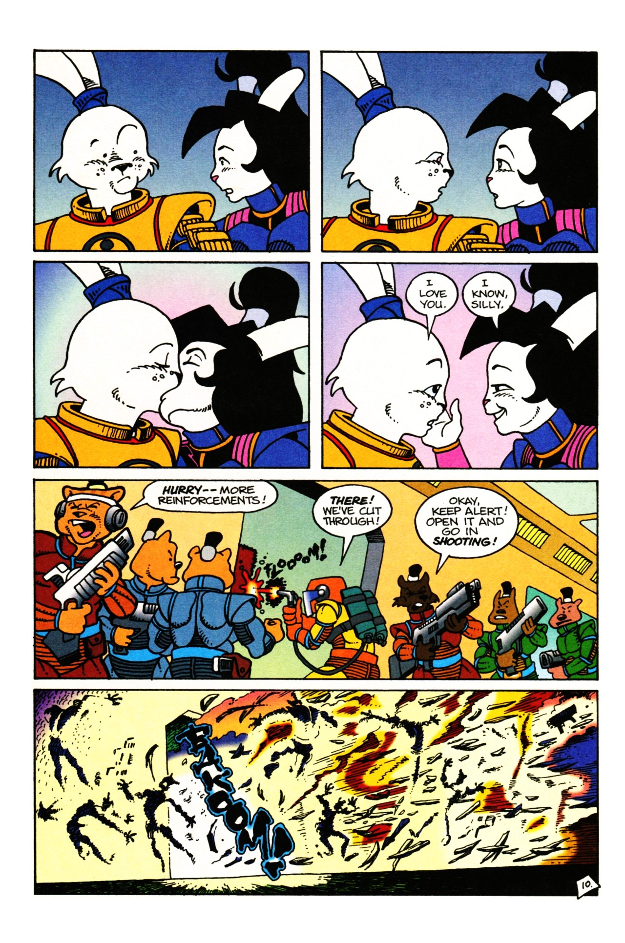 Read online Space Usagi Volume 2 comic -  Issue #3 - 12