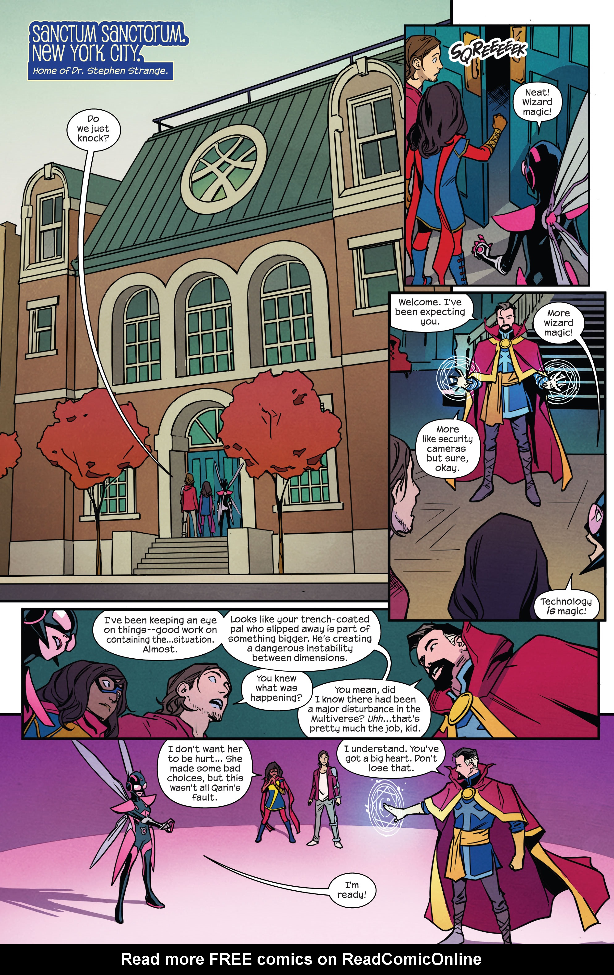Read online Ms. Marvel: Beyond the Limit comic -  Issue #5 - 17