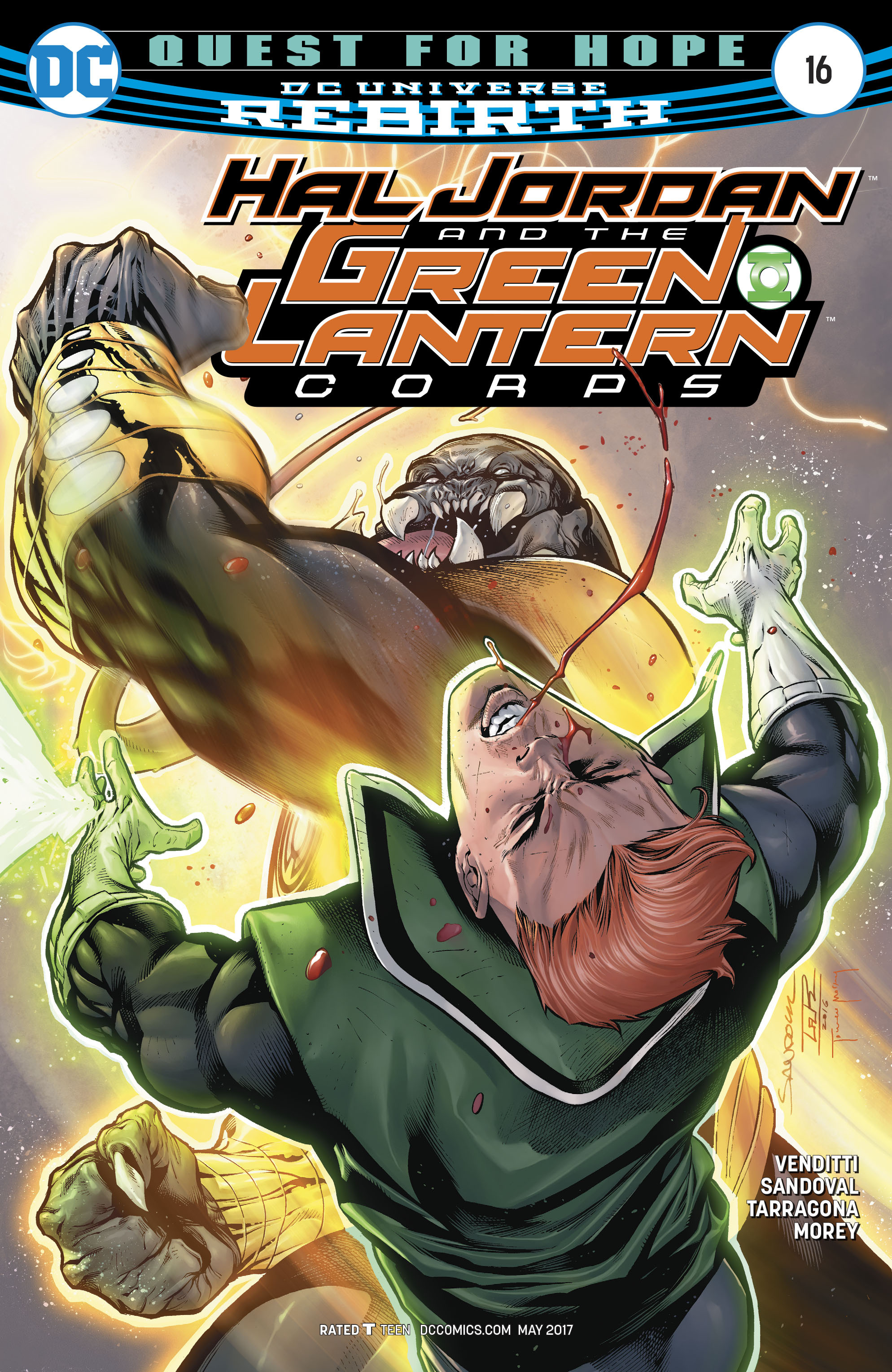 Read online Hal Jordan And The Green Lantern Corps comic -  Issue #16 - 1