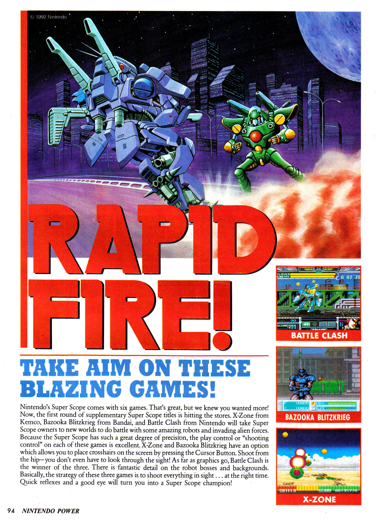 Read online Nintendo Power comic -  Issue #43 - 106