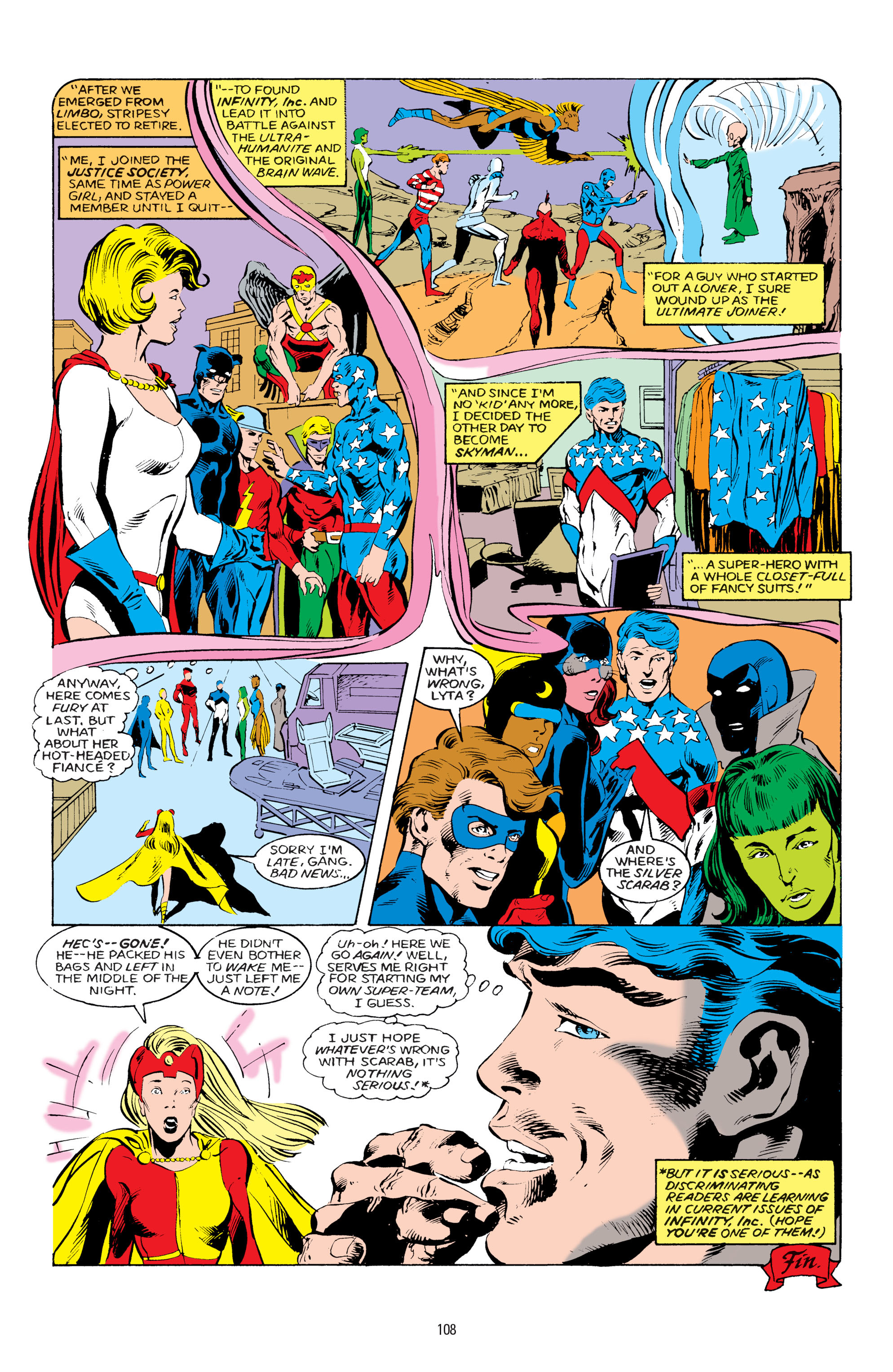 Read online Last Days of the Justice Society of America comic -  Issue # TPB (Part 2) - 8