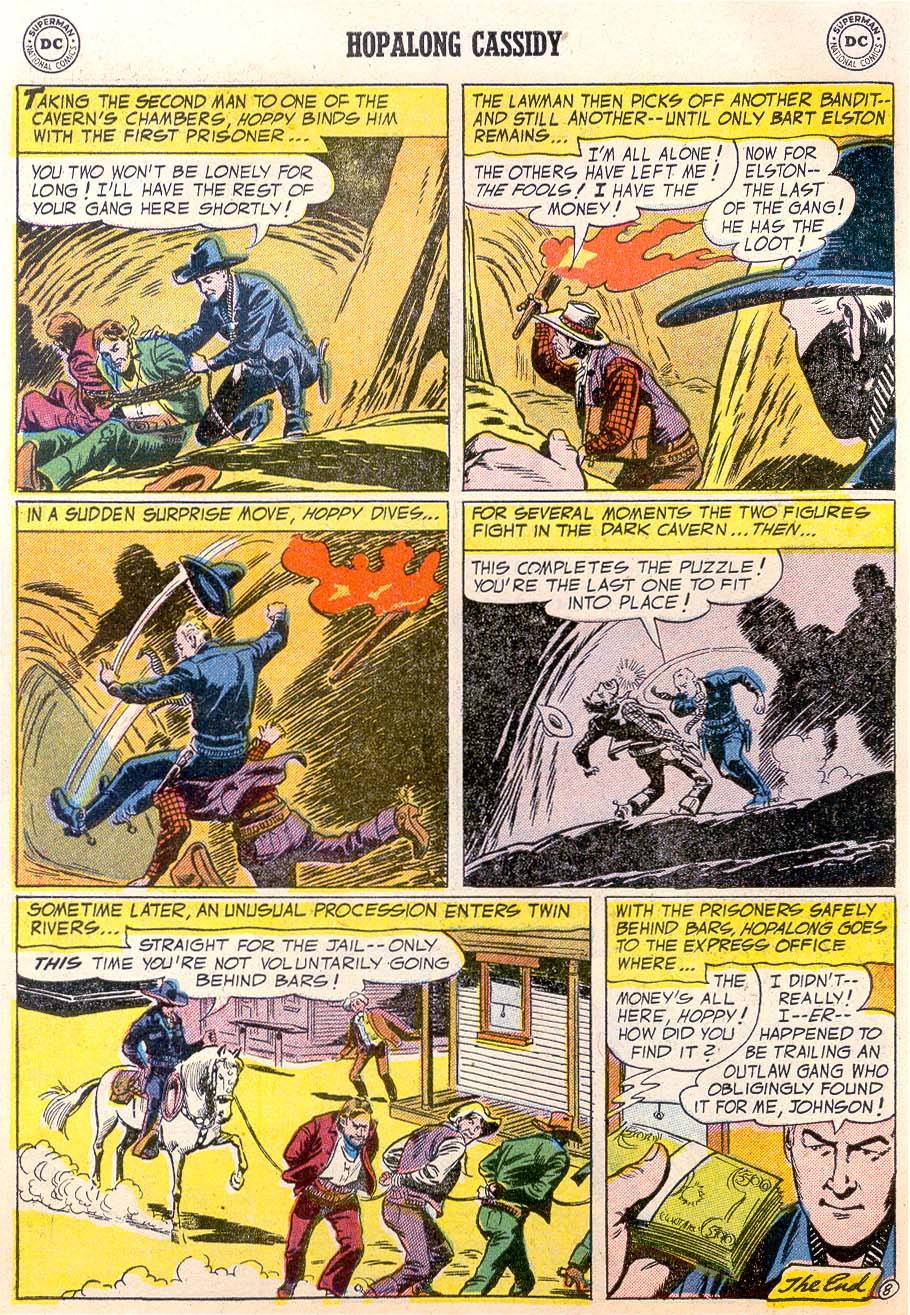 Read online Hopalong Cassidy comic -  Issue #104 - 10