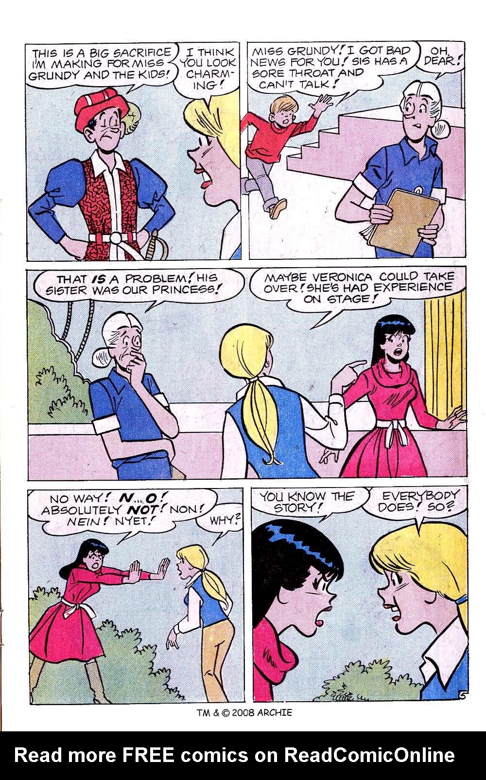 Read online Jughead (1965) comic -  Issue #282 - 7