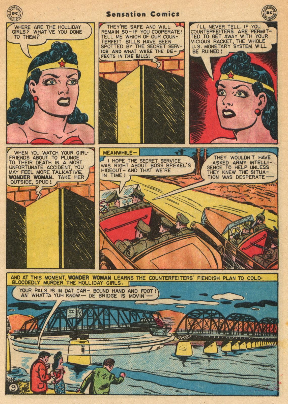 Read online Sensation (Mystery) Comics comic -  Issue #51 - 11