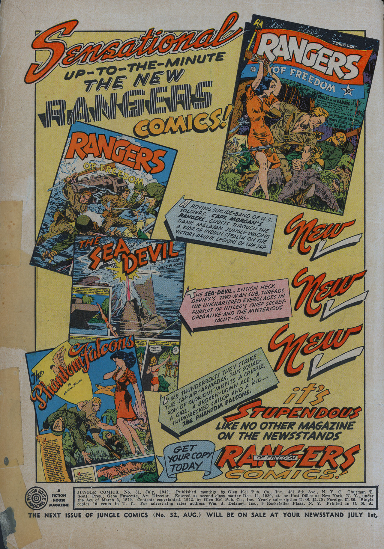 Read online Jungle Comics comic -  Issue #31 - 3