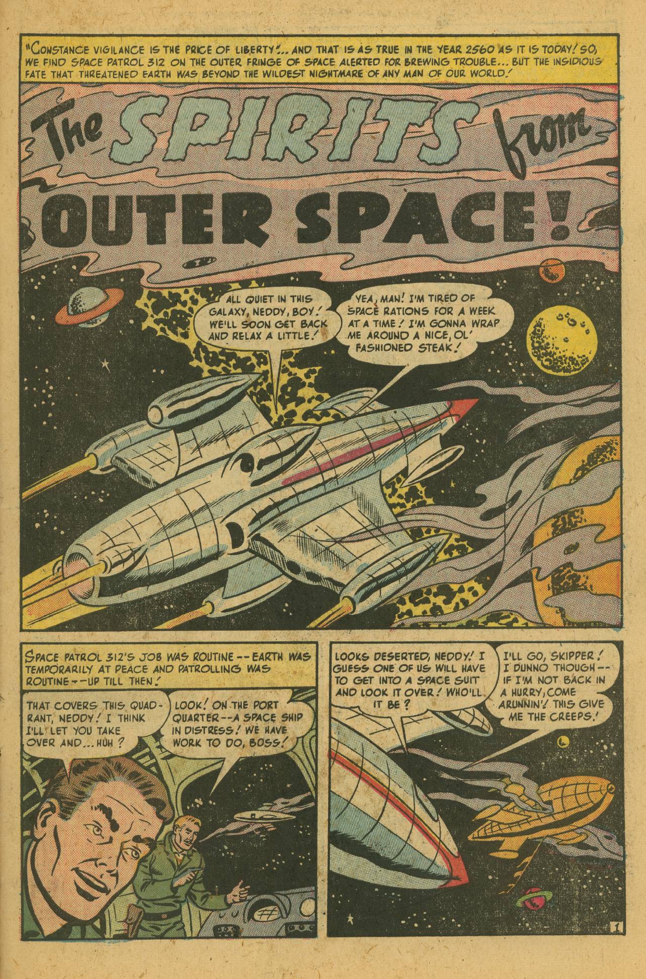 Read online Weird Mysteries (1952) comic -  Issue #1 - 27