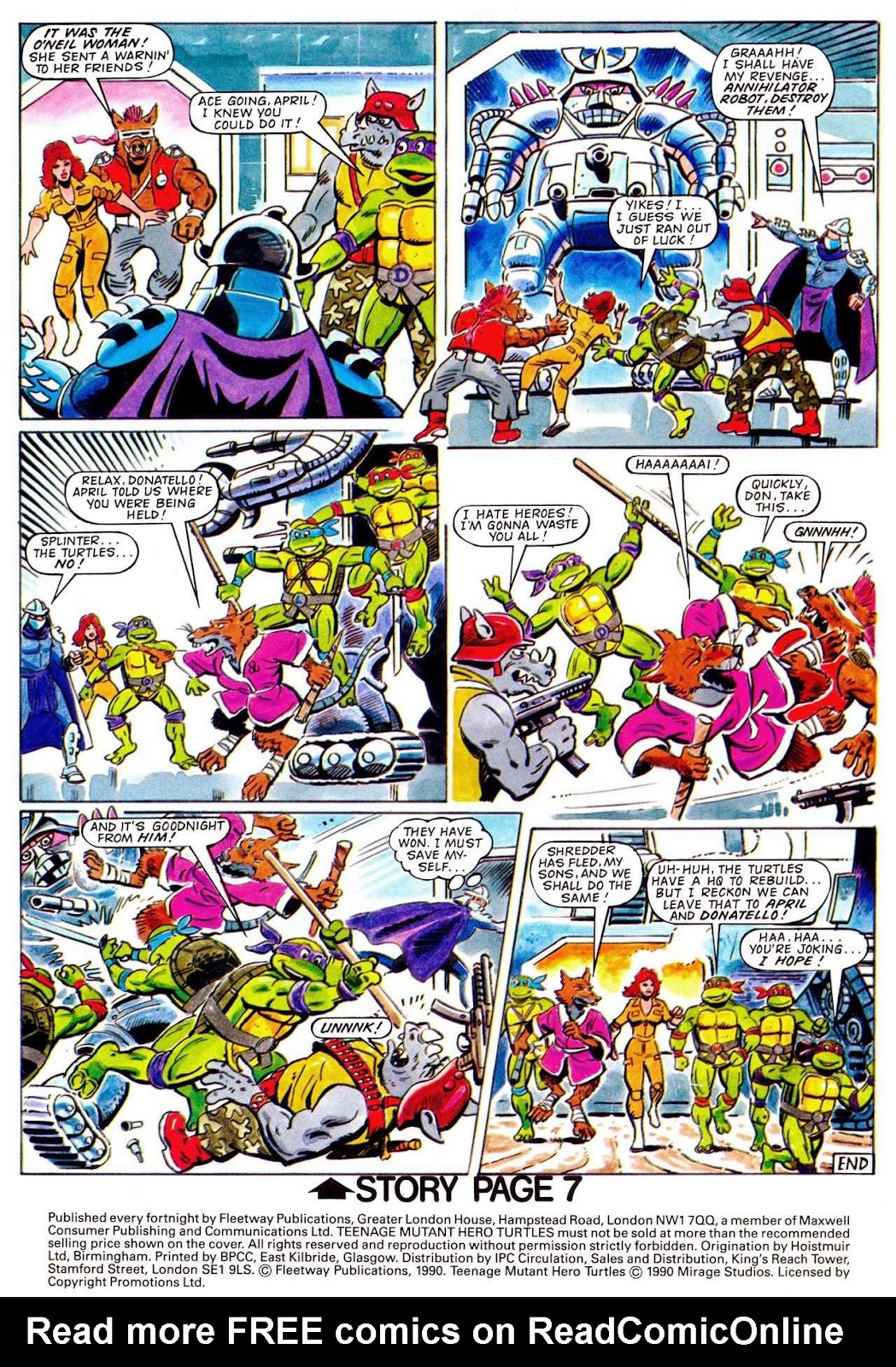 Teenage Mutant Hero Turtles Adventures issue 15 - Page 8