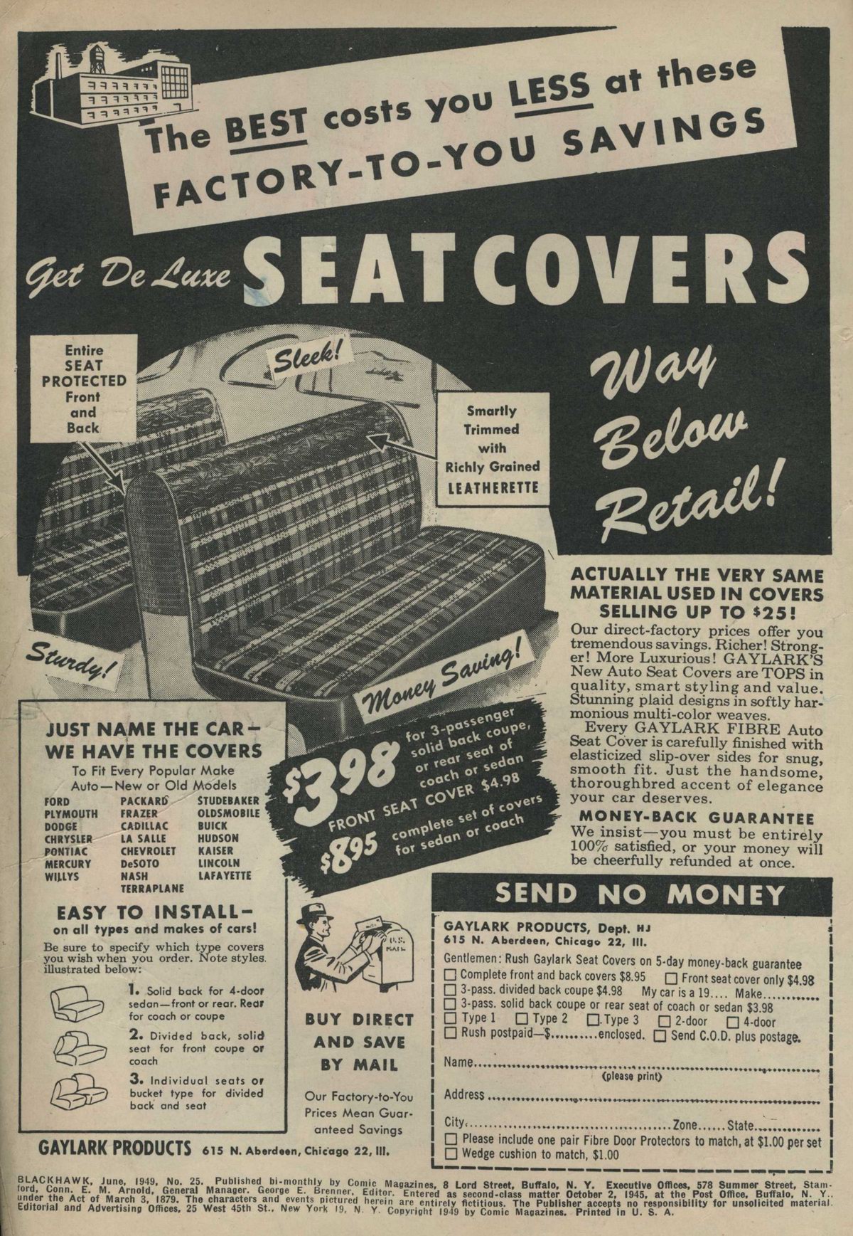 Read online Blackhawk (1957) comic -  Issue #25 - 2