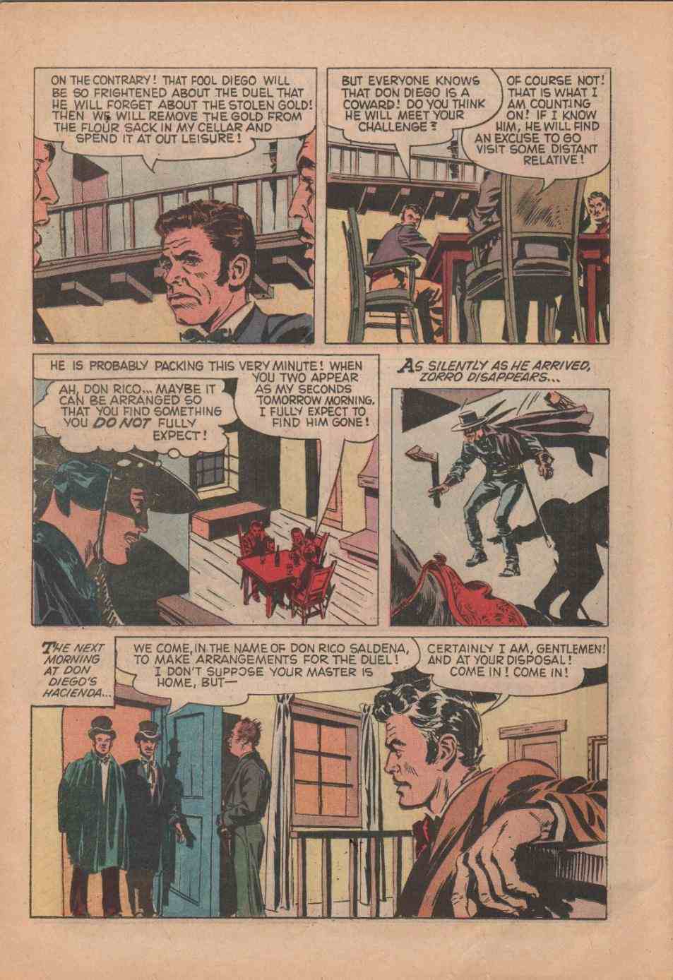 Read online Zorro (1966) comic -  Issue #6 - 14