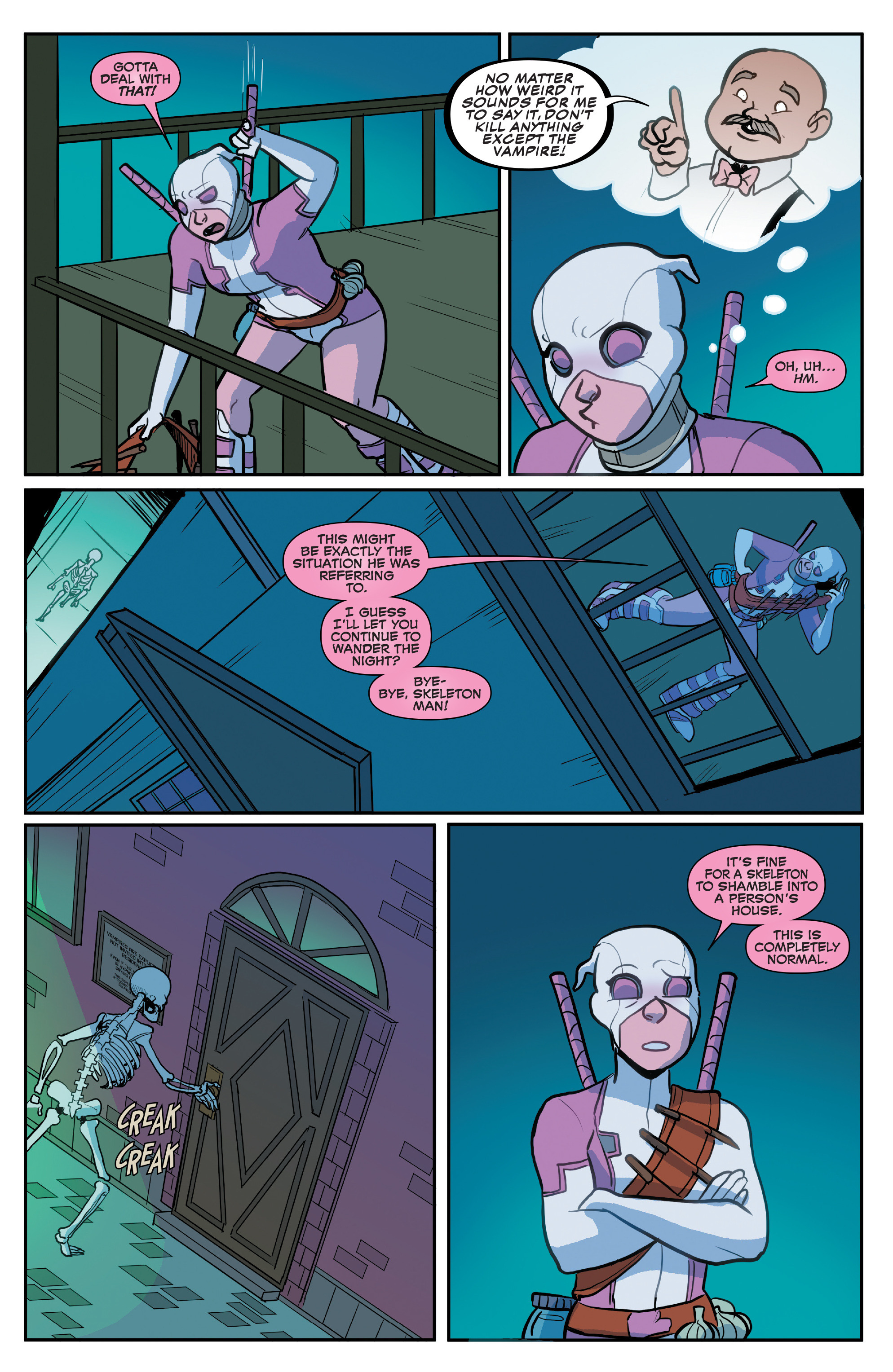 Read online The Unbelievable Gwenpool comic -  Issue #11 - 12