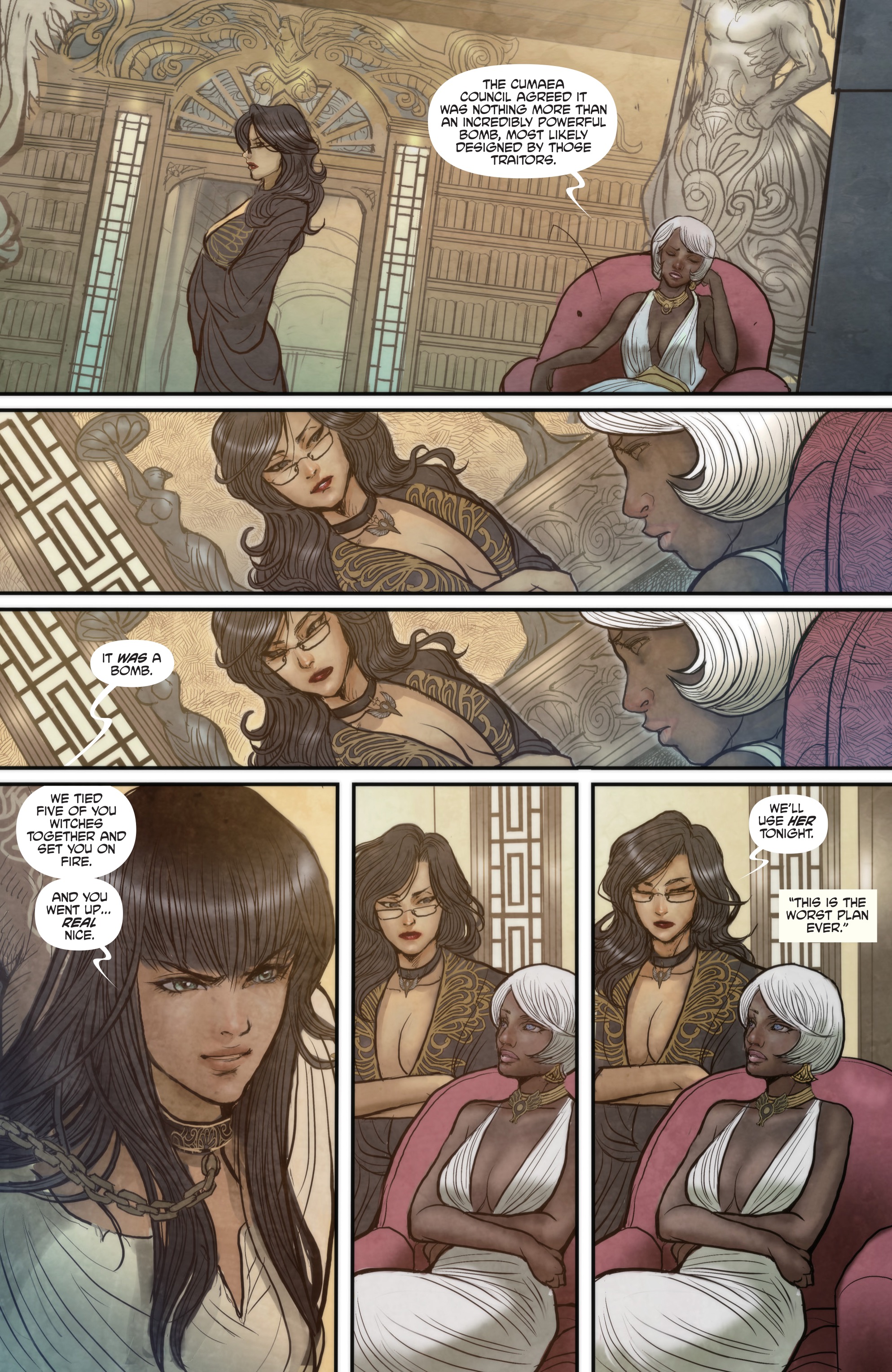 Read online Monstress comic -  Issue #1 - 12