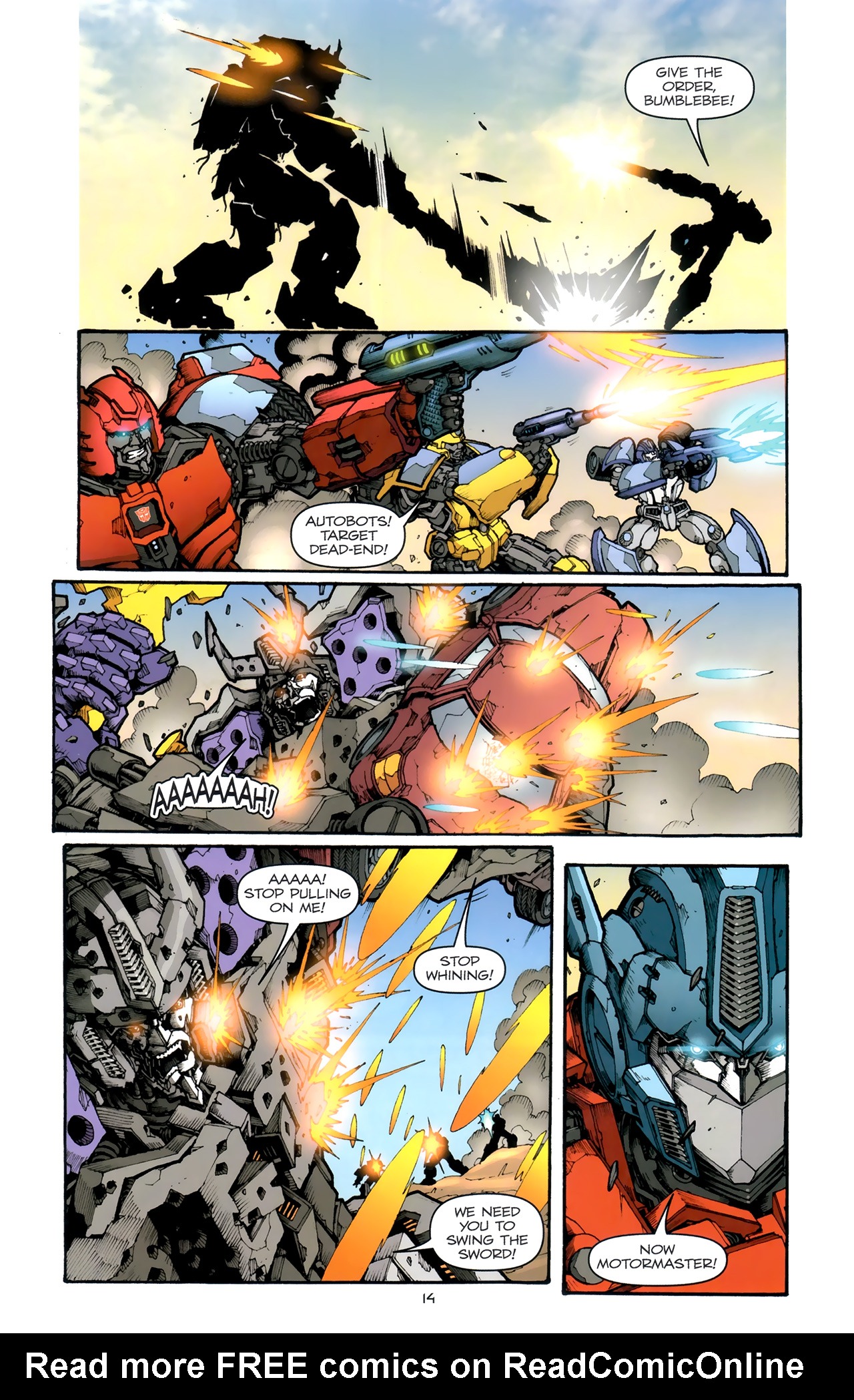 Read online The Transformers (2009) comic -  Issue #6 - 17