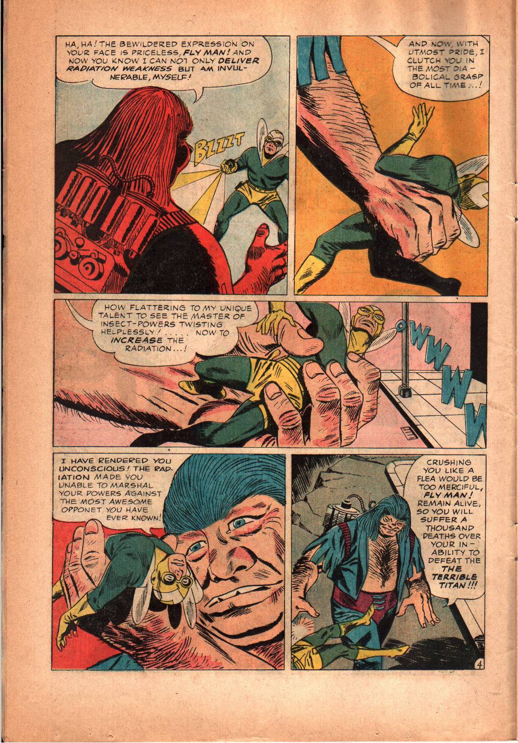 Read online Fly Man comic -  Issue #34 - 5