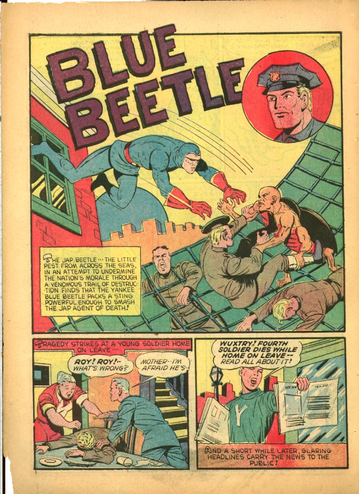 Read online The Blue Beetle comic -  Issue #12 - 18