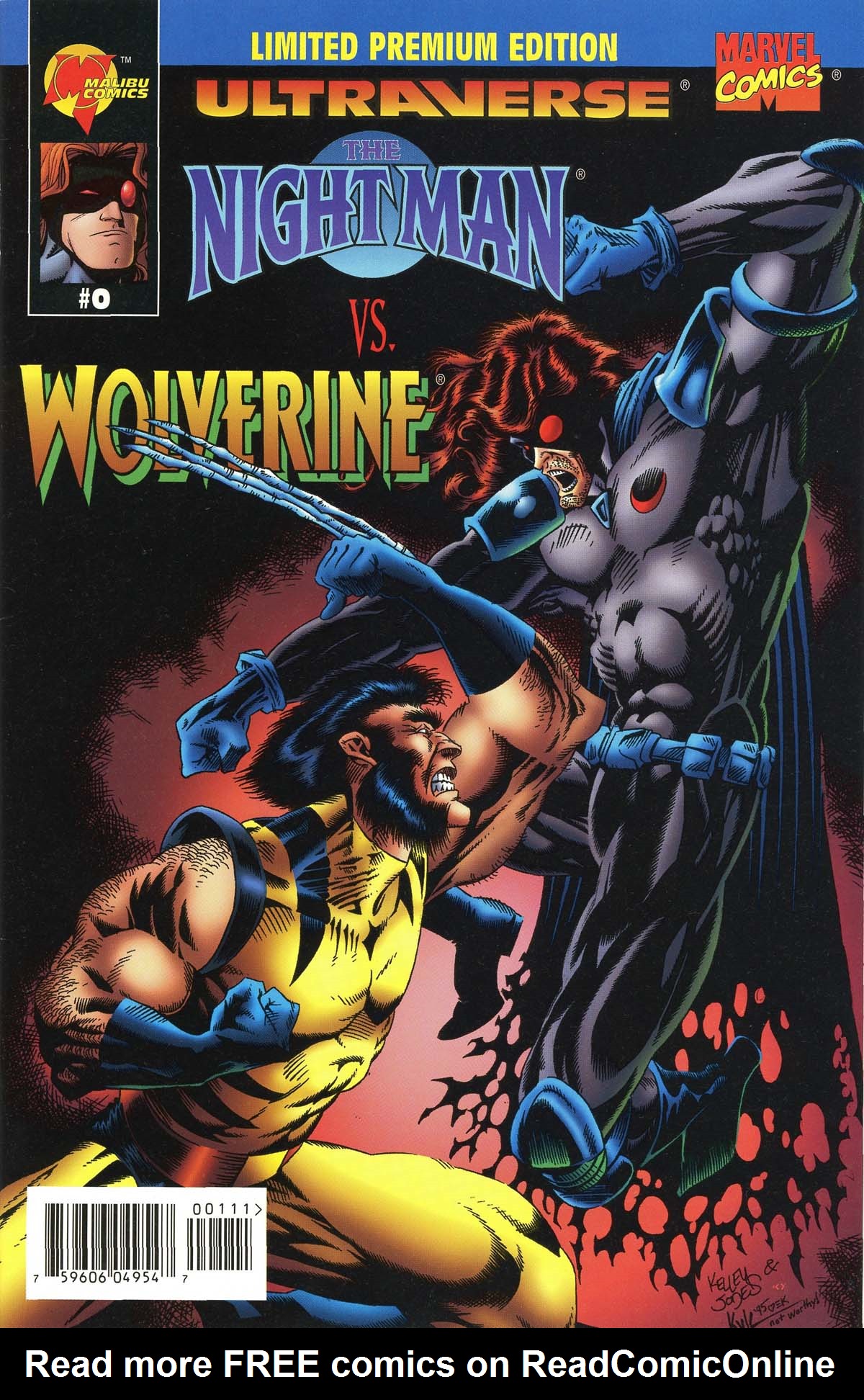 Read online The Night Man Vs. Wolverine comic -  Issue # Full - 2