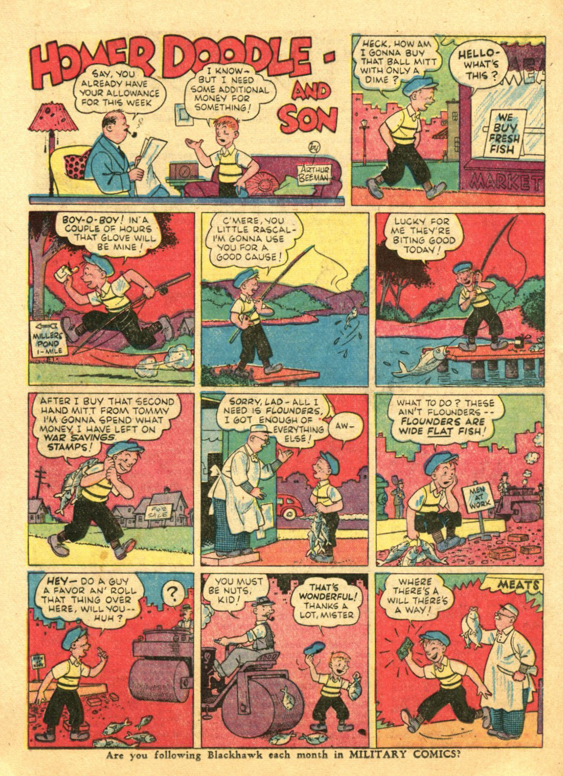 Read online Feature Comics comic -  Issue #62 - 56