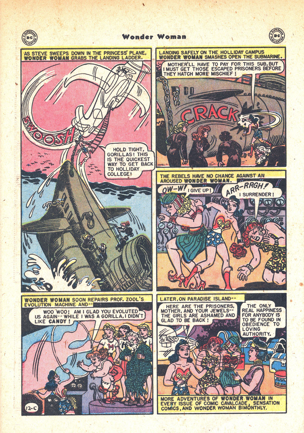 Read online Wonder Woman (1942) comic -  Issue #28 - 48